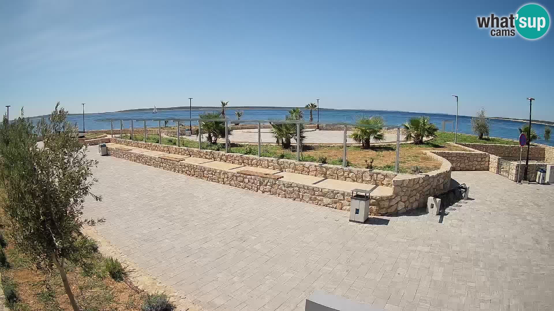 Mandre Sommerbühne Webcam – Velika điga | Insel Pag
