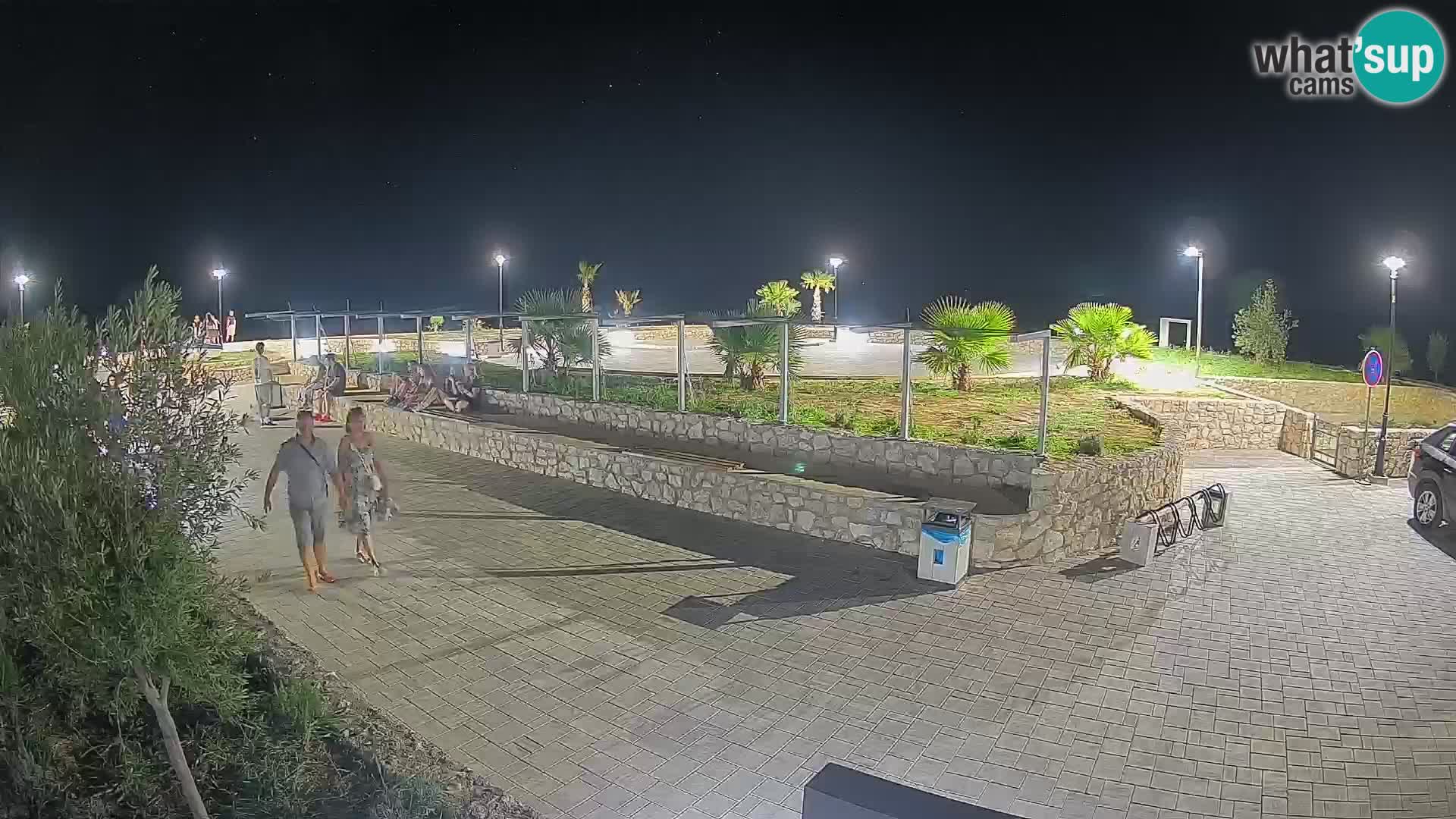 Mandre Summer Stage Webcam – Velika điga | Pag Island