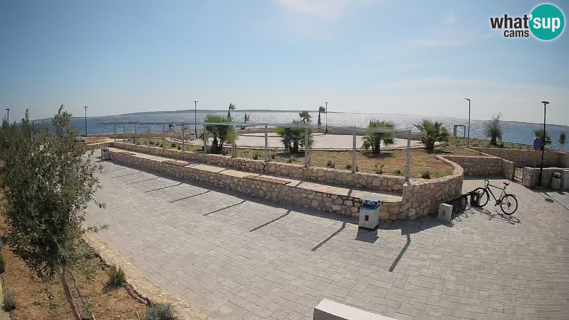 Webcam Mandre – Scène estivale Velika điga | Île de Pag