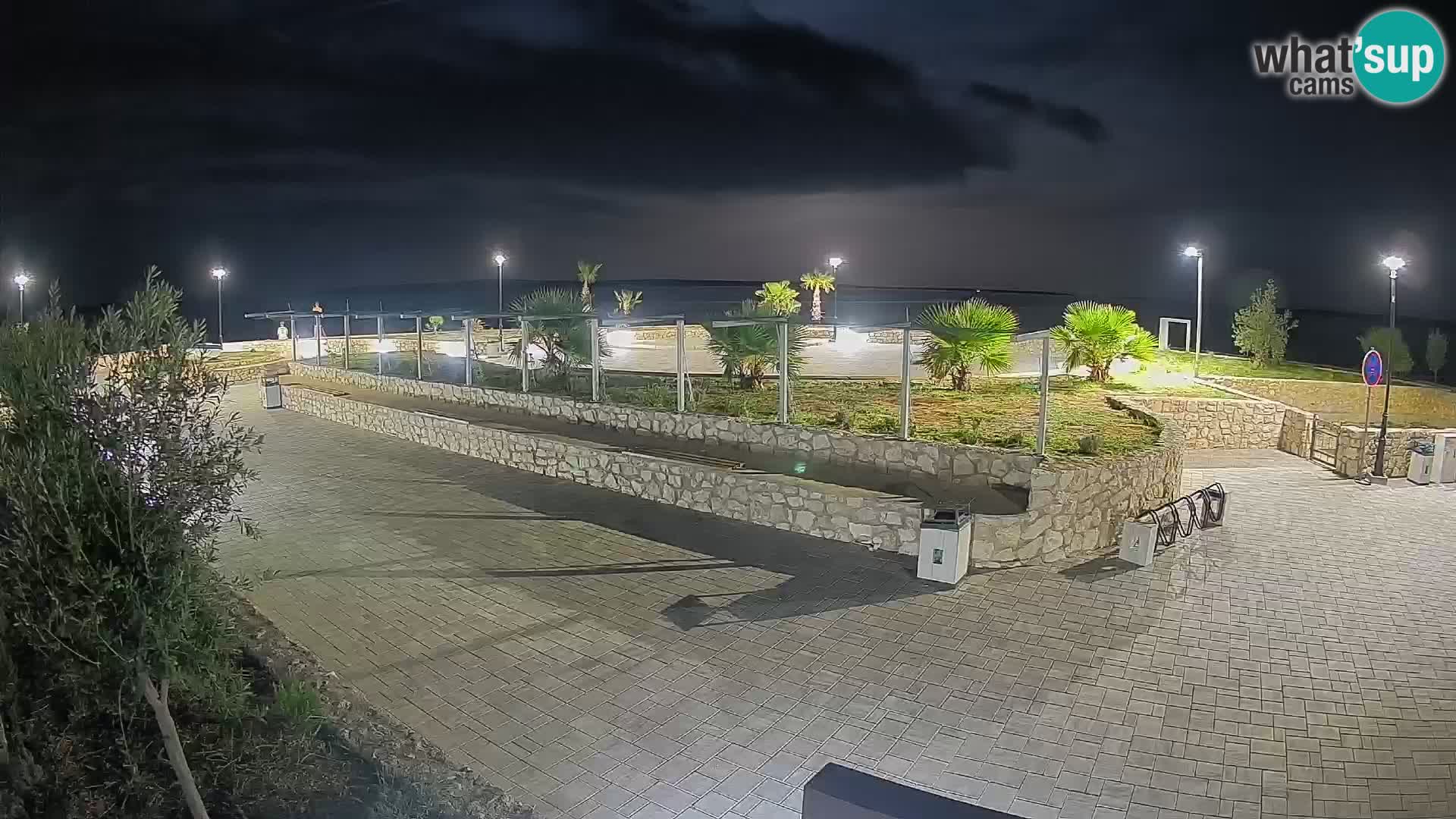 Webcam Mandre – Escenario de verano Velika điga | Isla de Pag