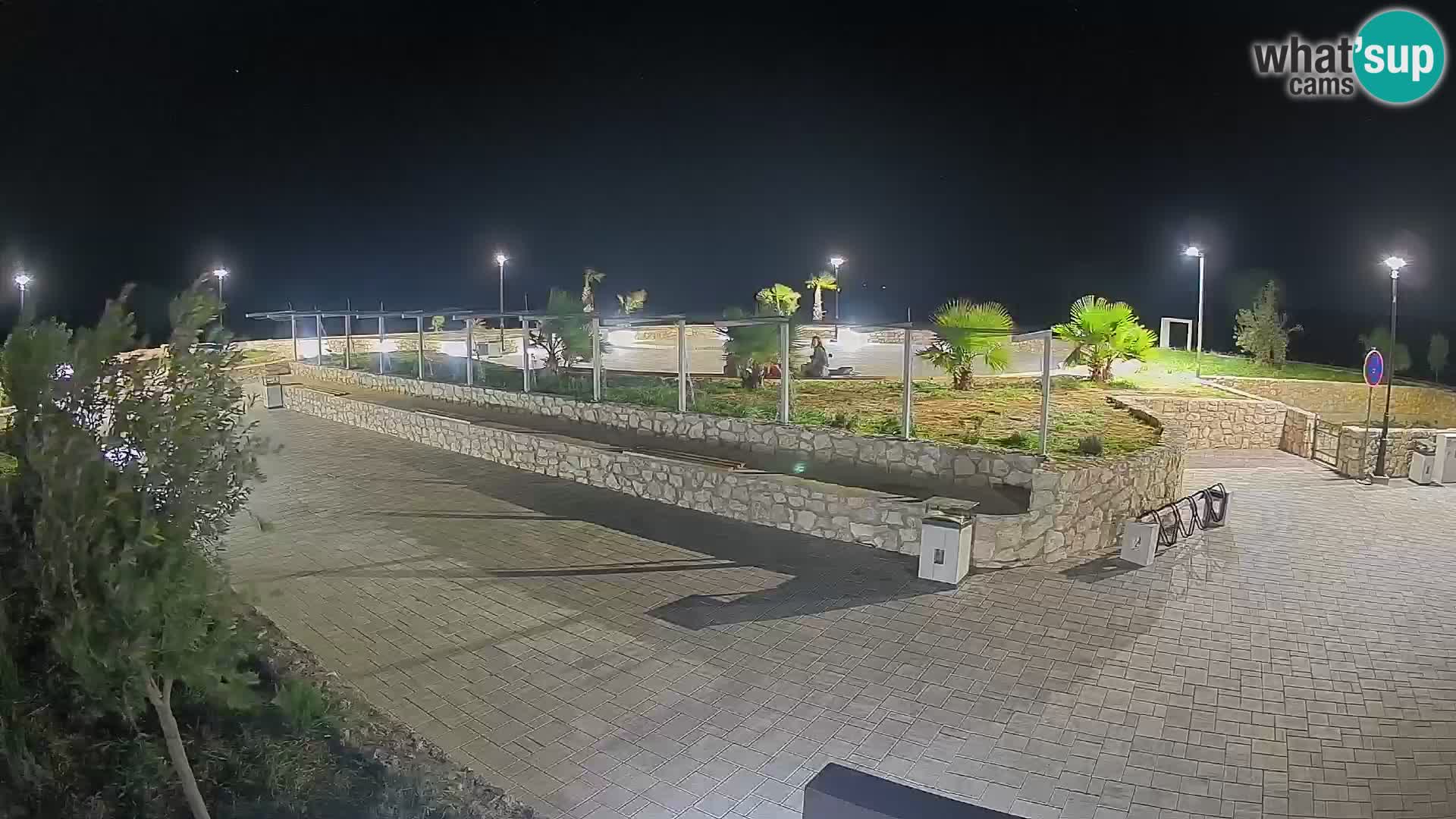 Webcam Mandre – Escenario de verano Velika điga | Isla de Pag