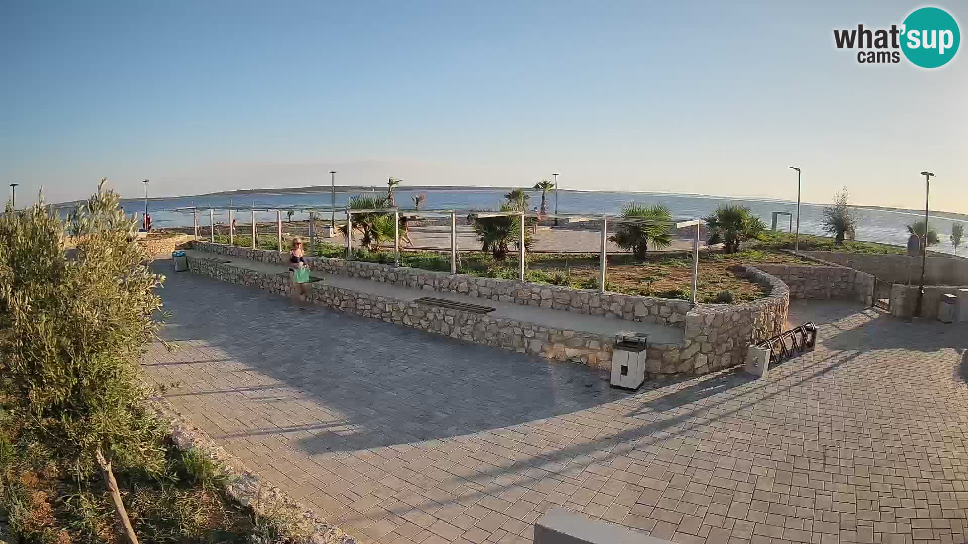 Mandre Summer Stage Webcam – Velika điga | Pag Island