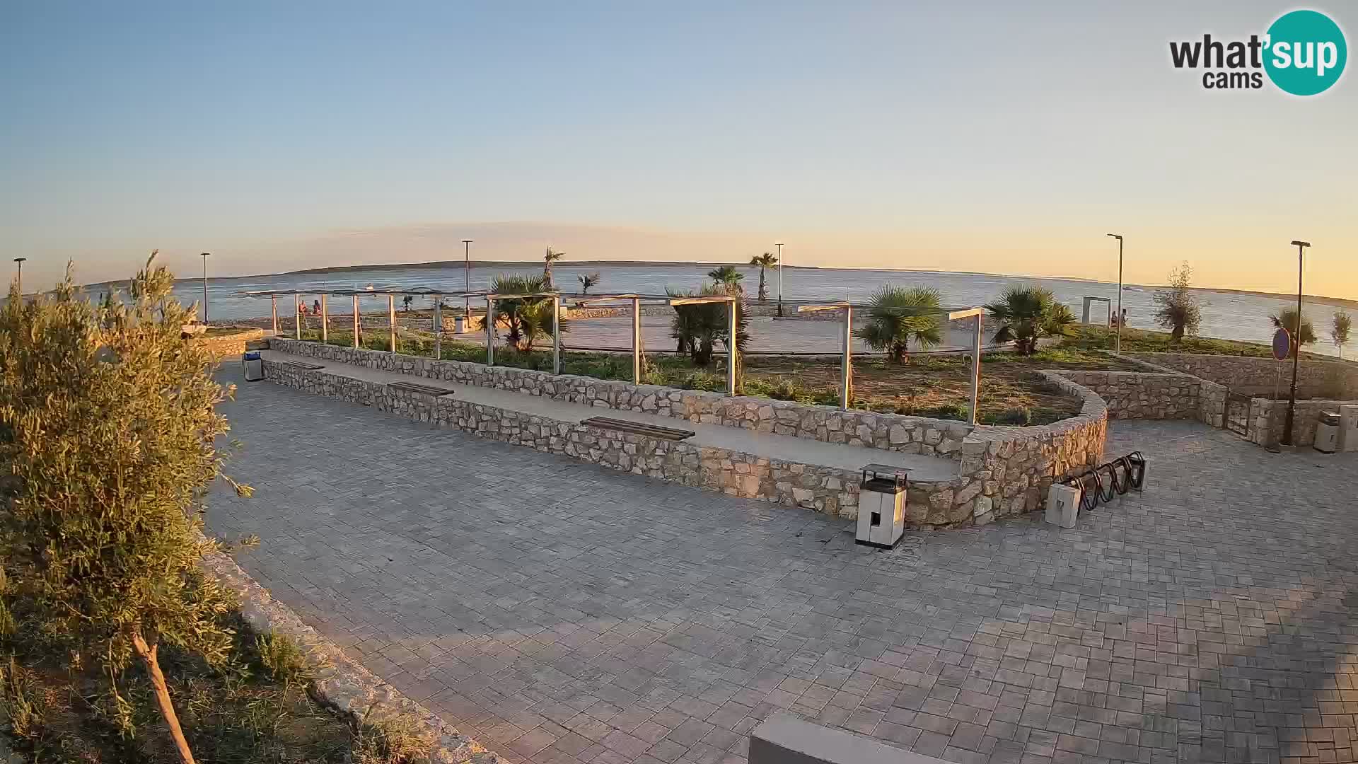 Webcam Mandre – Scène estivale Velika điga | Île de Pag