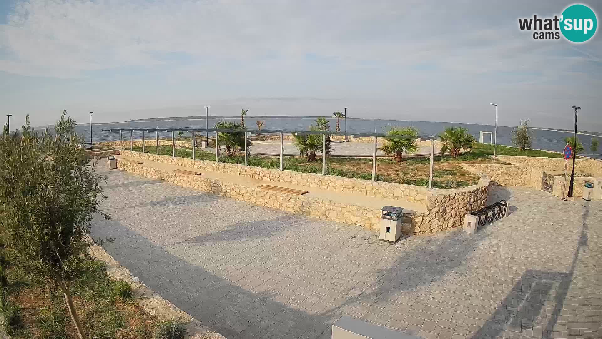 Webcam Mandre – Palco estivo Velika điga | Isola di Pag