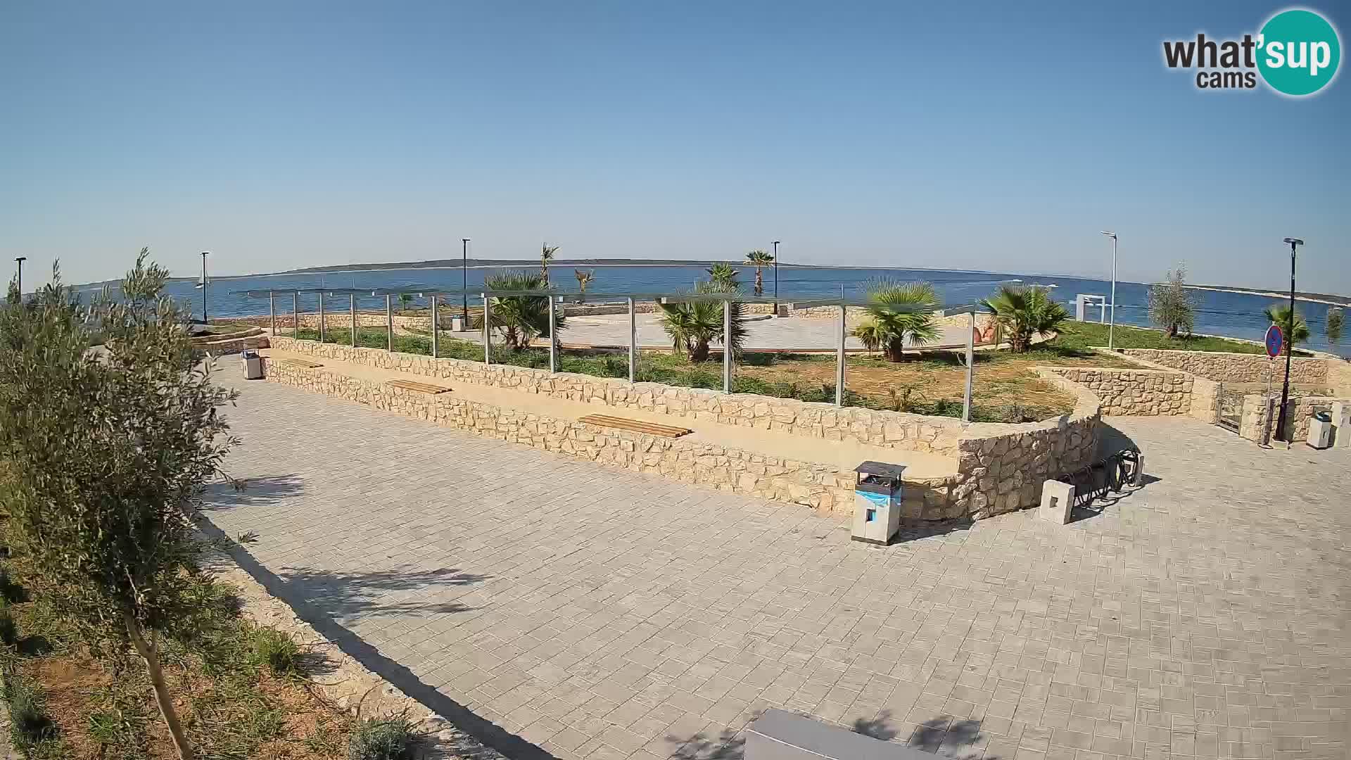Mandre Sommerbühne Webcam – Velika điga | Insel Pag