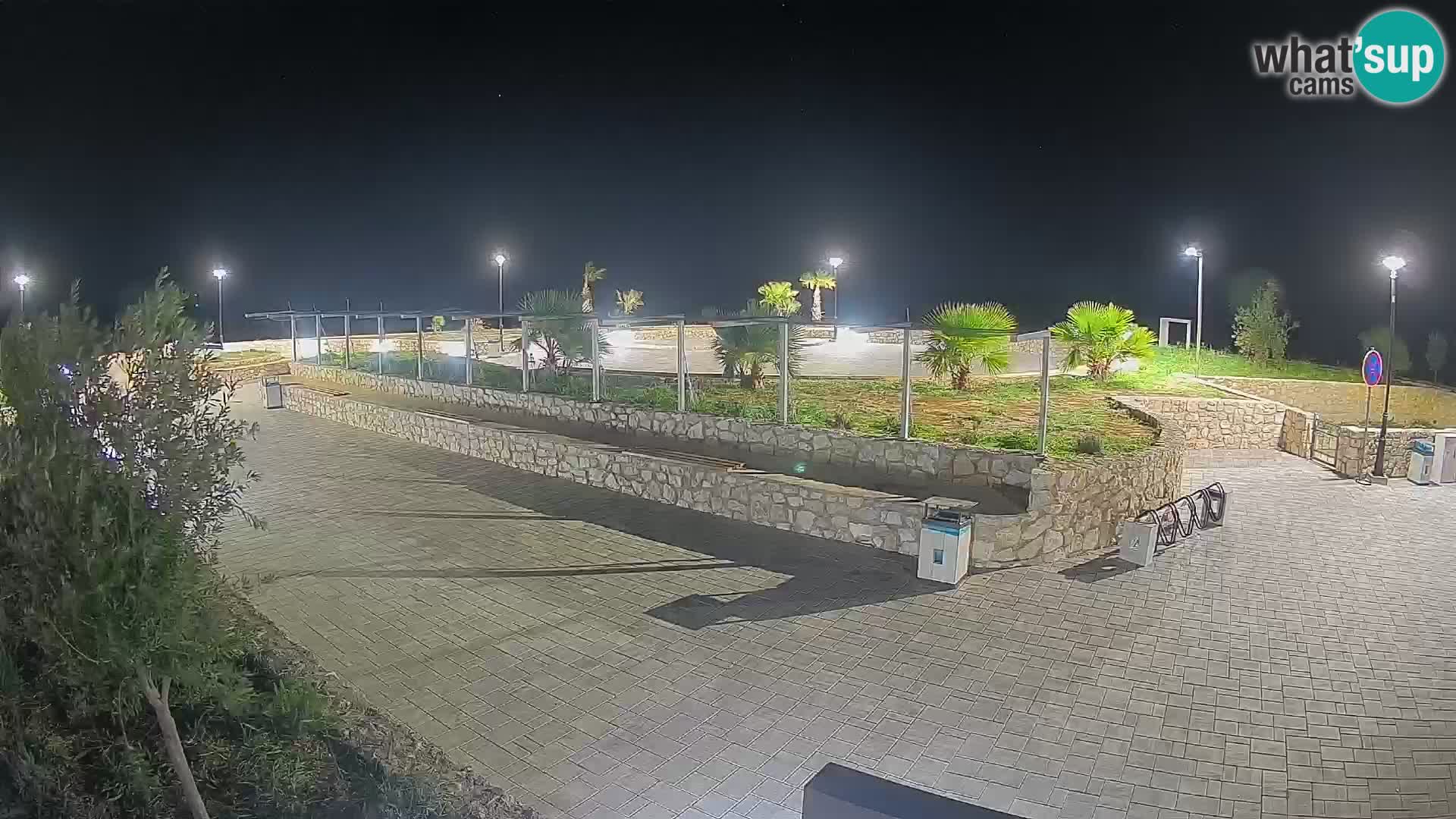 Webcam Mandre – Palco estivo Velika điga | Isola di Pag
