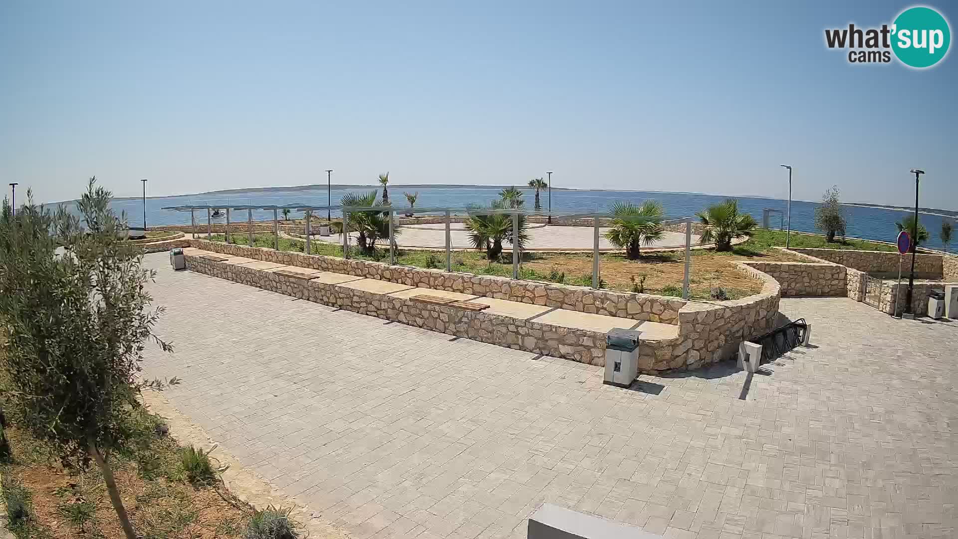 Mandre Summer Stage Webcam – Velika điga | Pag Island