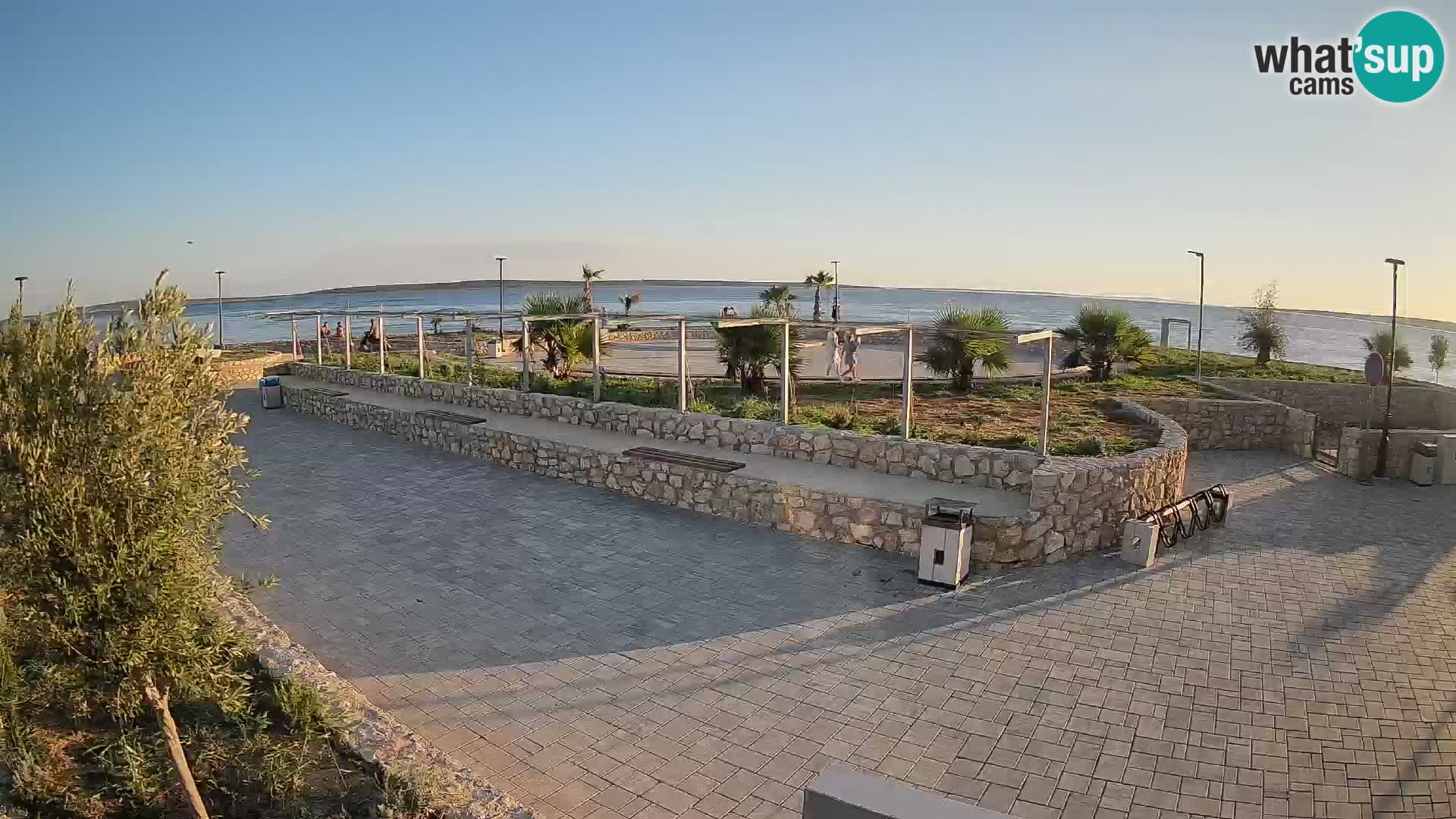 Mandre Summer Stage Webcam – Velika điga | Pag Island