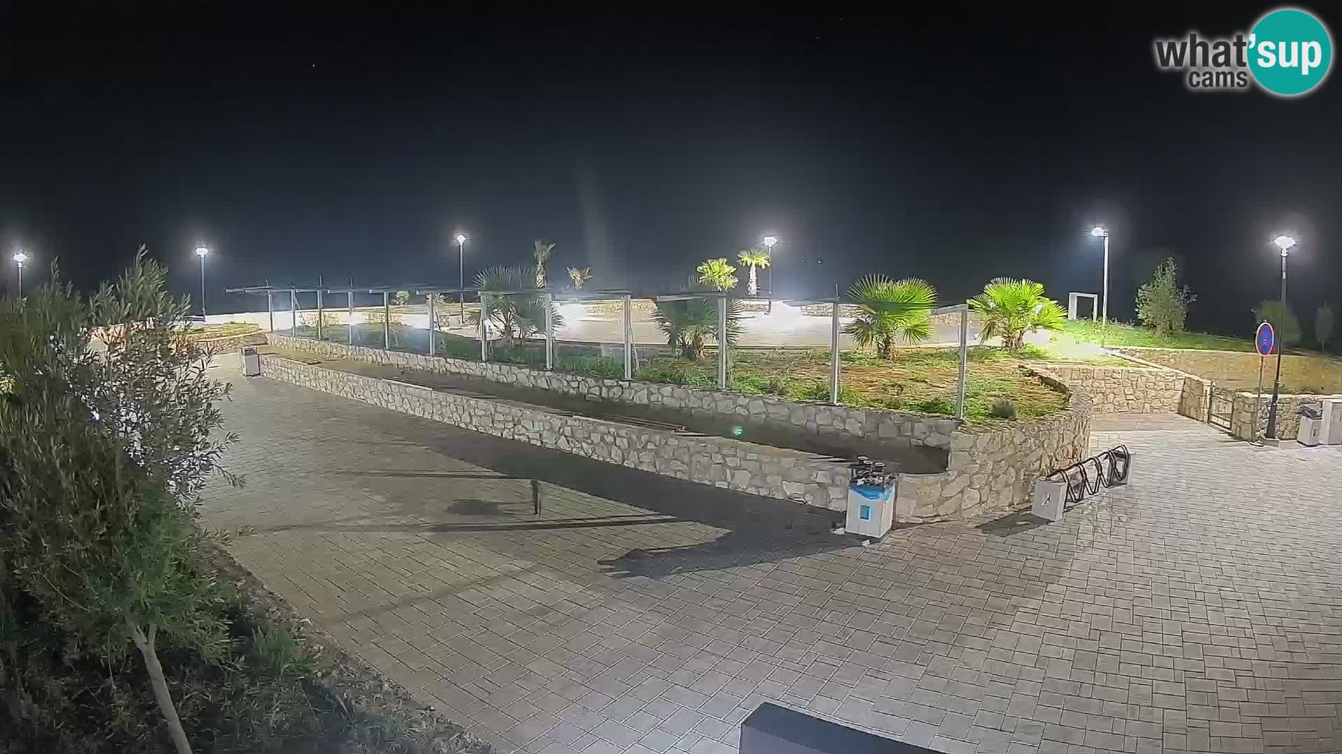 Mandre Summer Stage Webcam – Velika điga | Pag Island