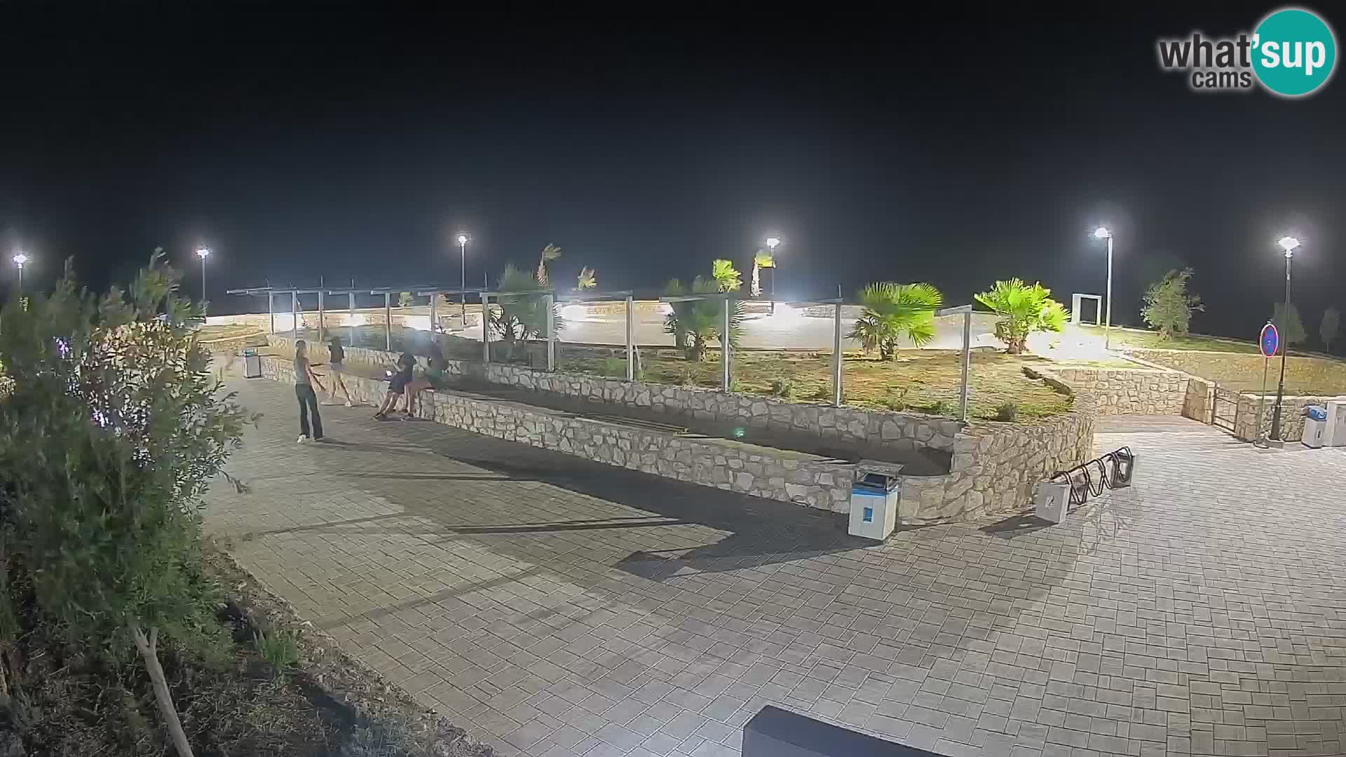 Mandre Summer Stage Webcam – Velika điga | Pag Island
