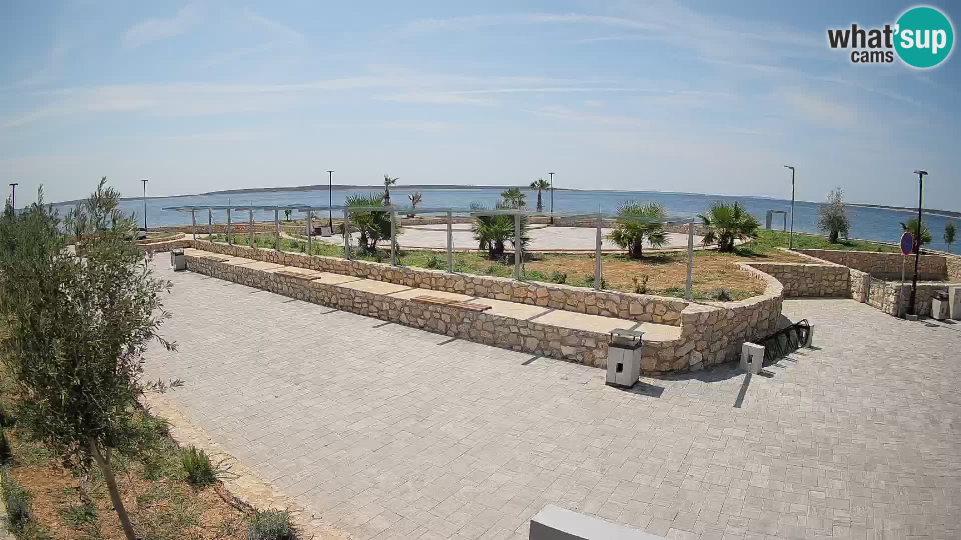 Webcam Mandre – Scène estivale Velika điga | Île de Pag