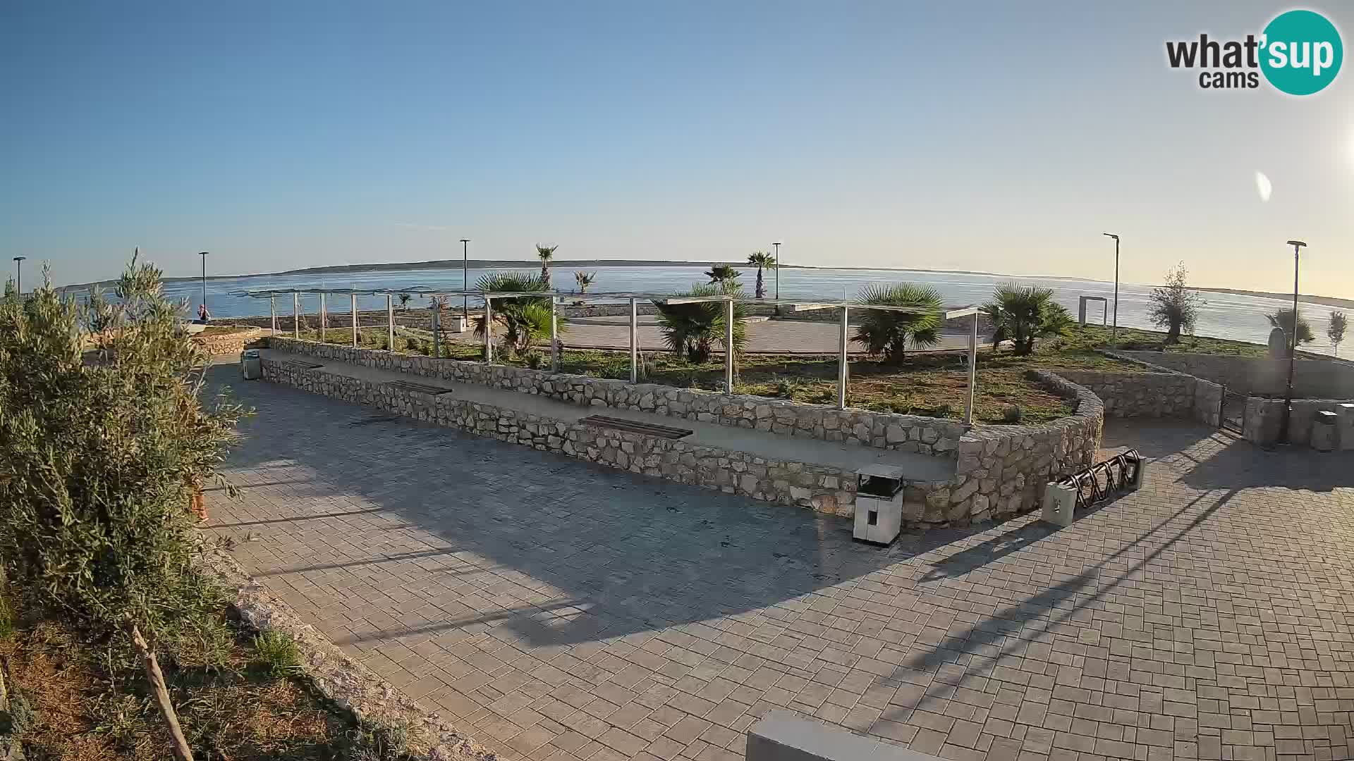 Mandre Summer Stage Webcam – Velika điga | Pag Island
