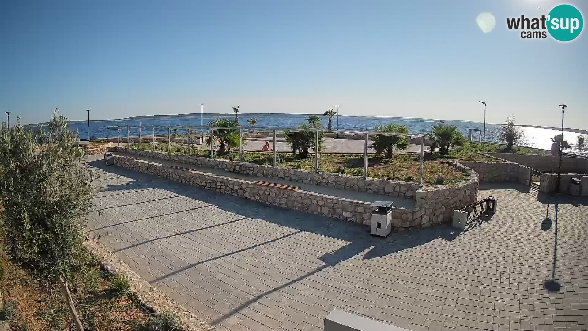 Webcam Mandre – Palco estivo Velika điga | Isola di Pag