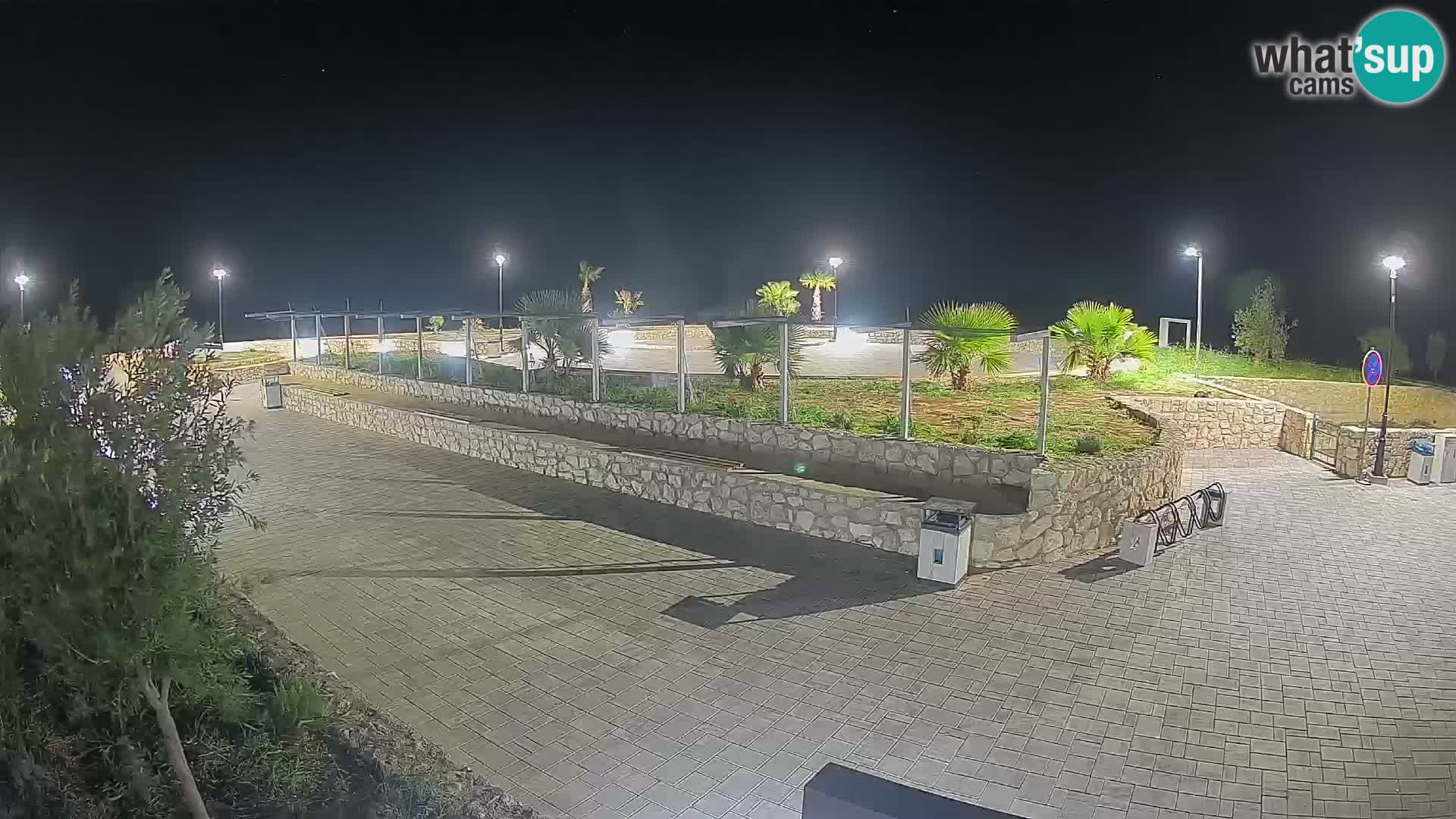 Mandre Summer Stage Webcam – Velika điga | Pag Island