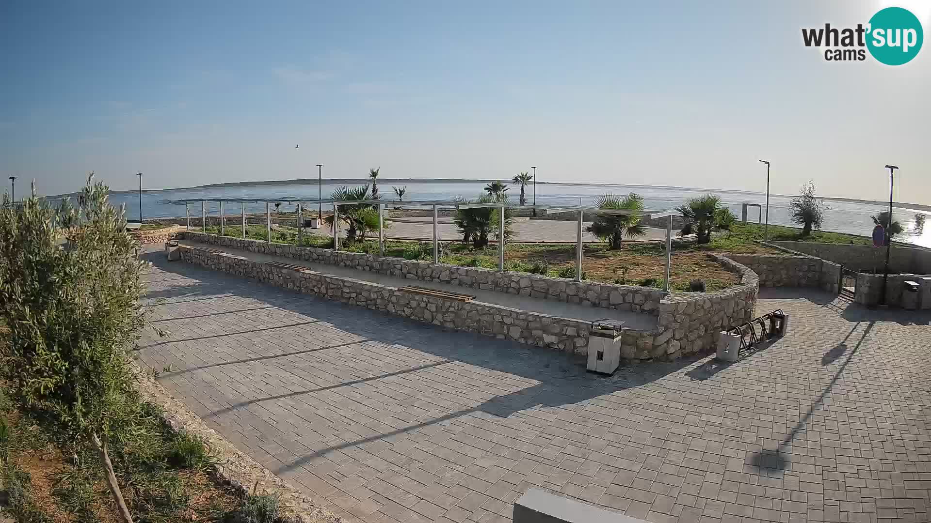 Webcam Mandre – Escenario de verano Velika điga | Isla de Pag