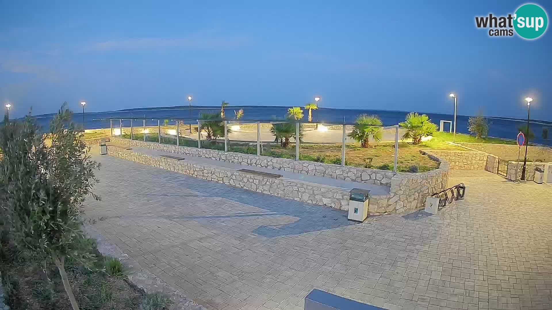 Mandre Summer Stage Webcam – Velika điga | Pag Island