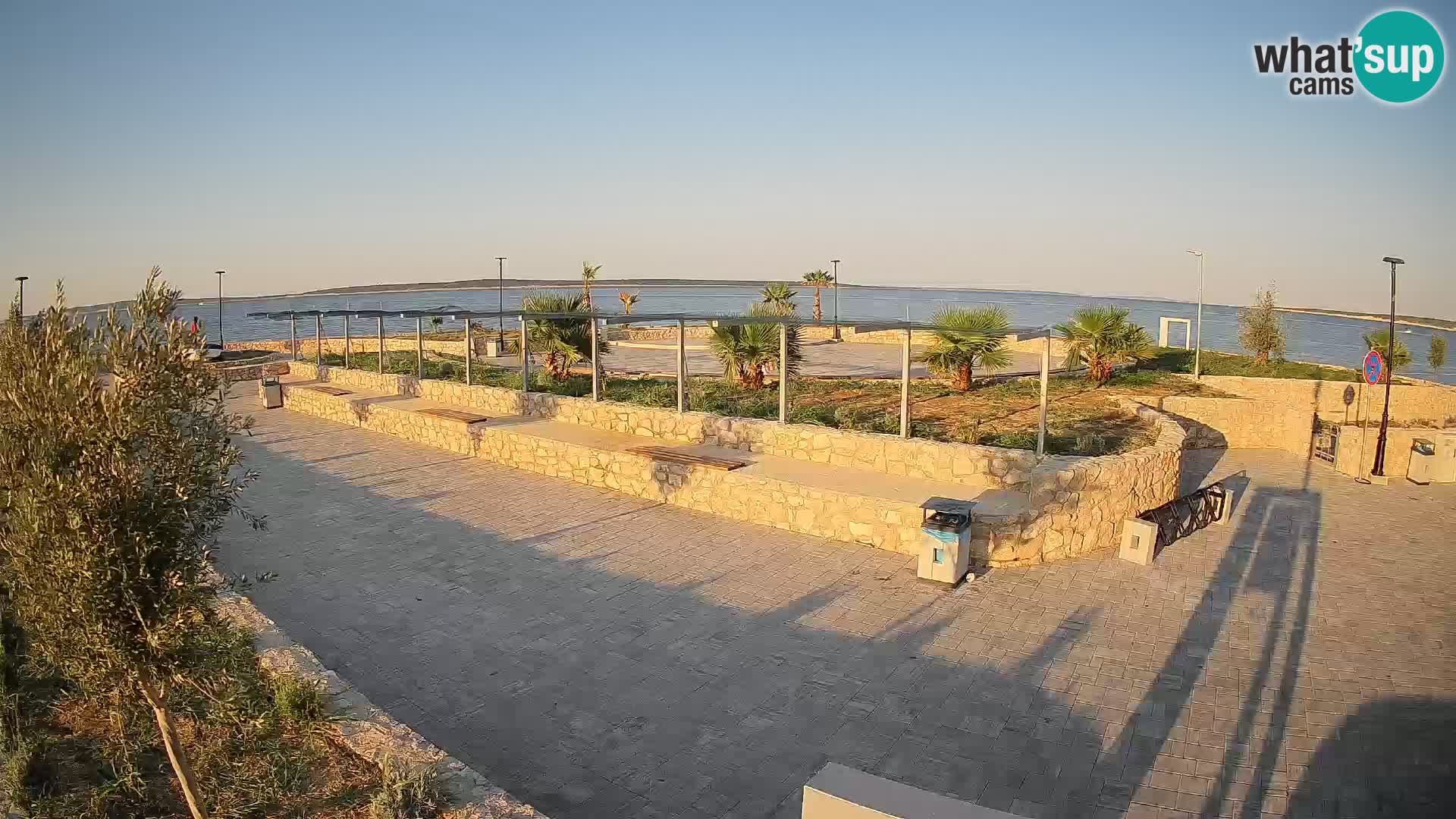 Mandre Summer Stage Webcam – Velika điga | Pag Island