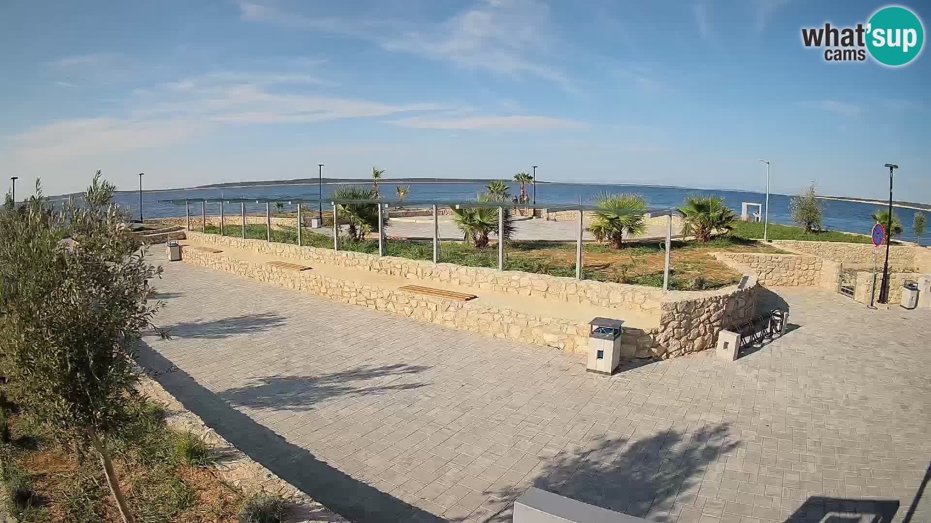 Webcam Mandre – Scène estivale Velika điga | Île de Pag