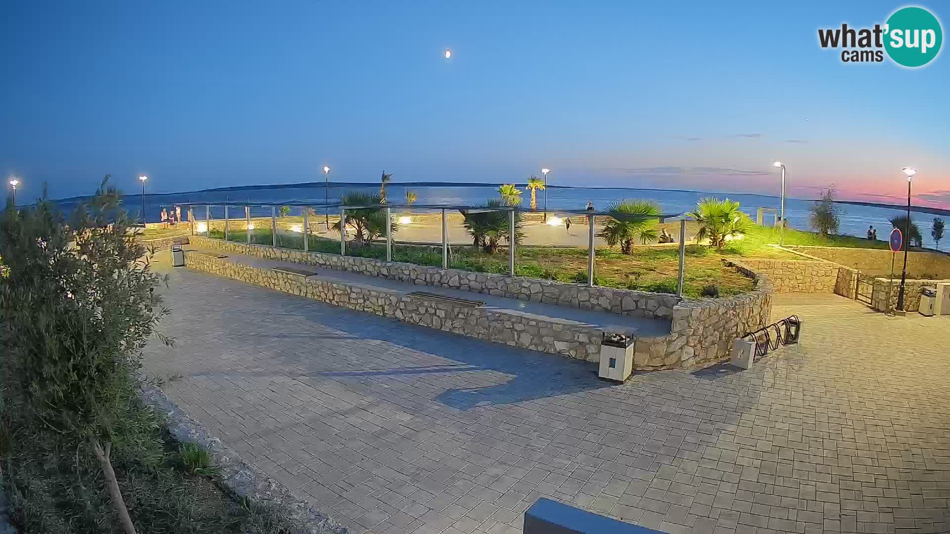 Webcam Mandre – Palco estivo Velika điga | Isola di Pag