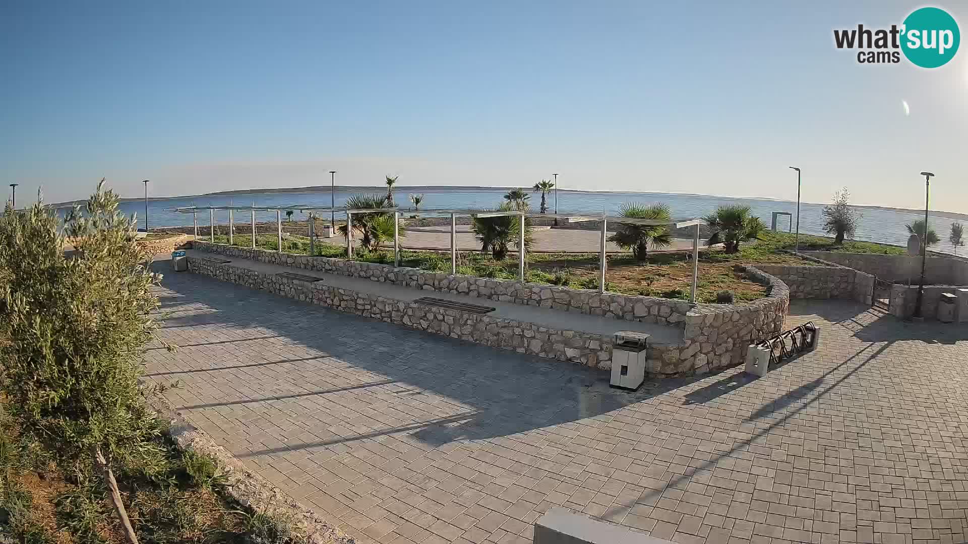 Webcam Mandre – Palco estivo Velika điga | Isola di Pag