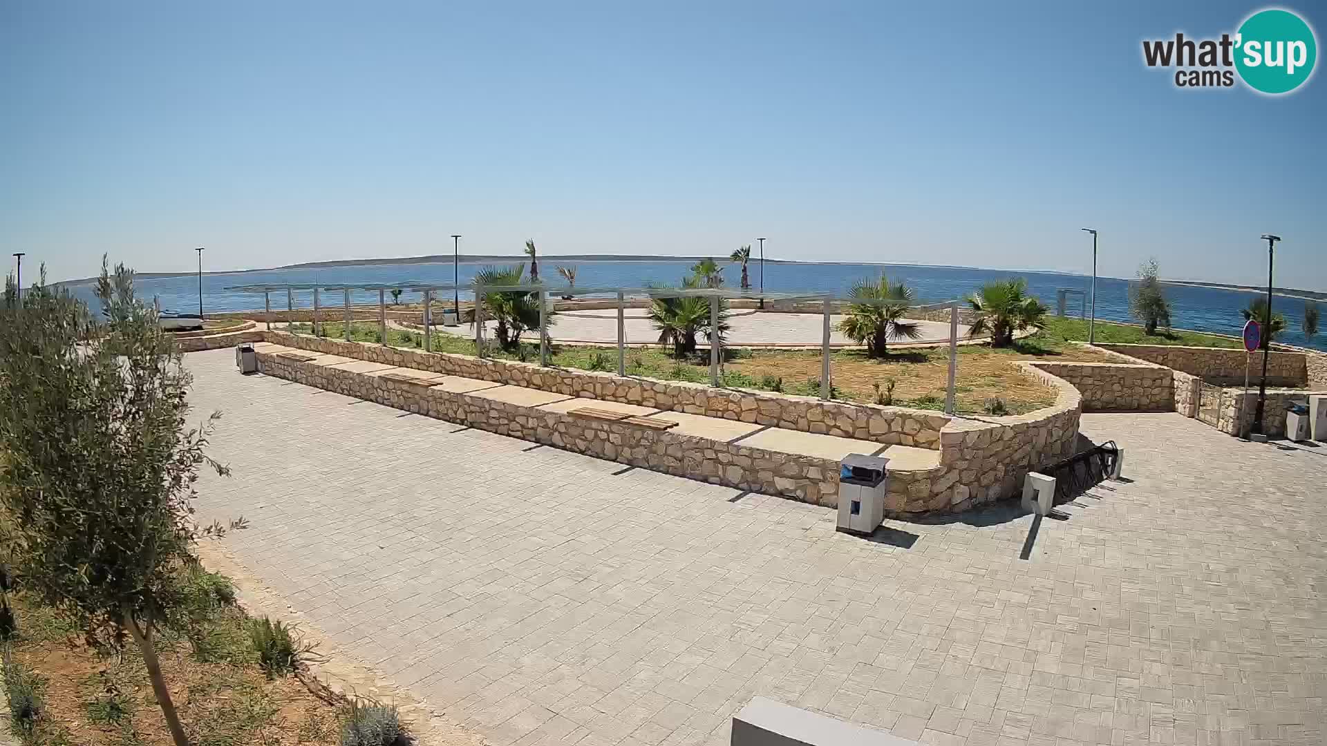 Webcam Mandre – Palco estivo Velika điga | Isola di Pag