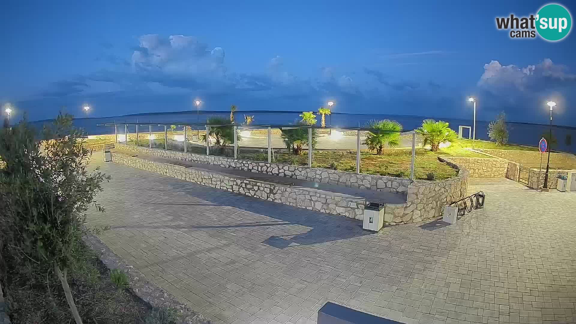 Webcam Mandre – Escenario de verano Velika điga | Isla de Pag