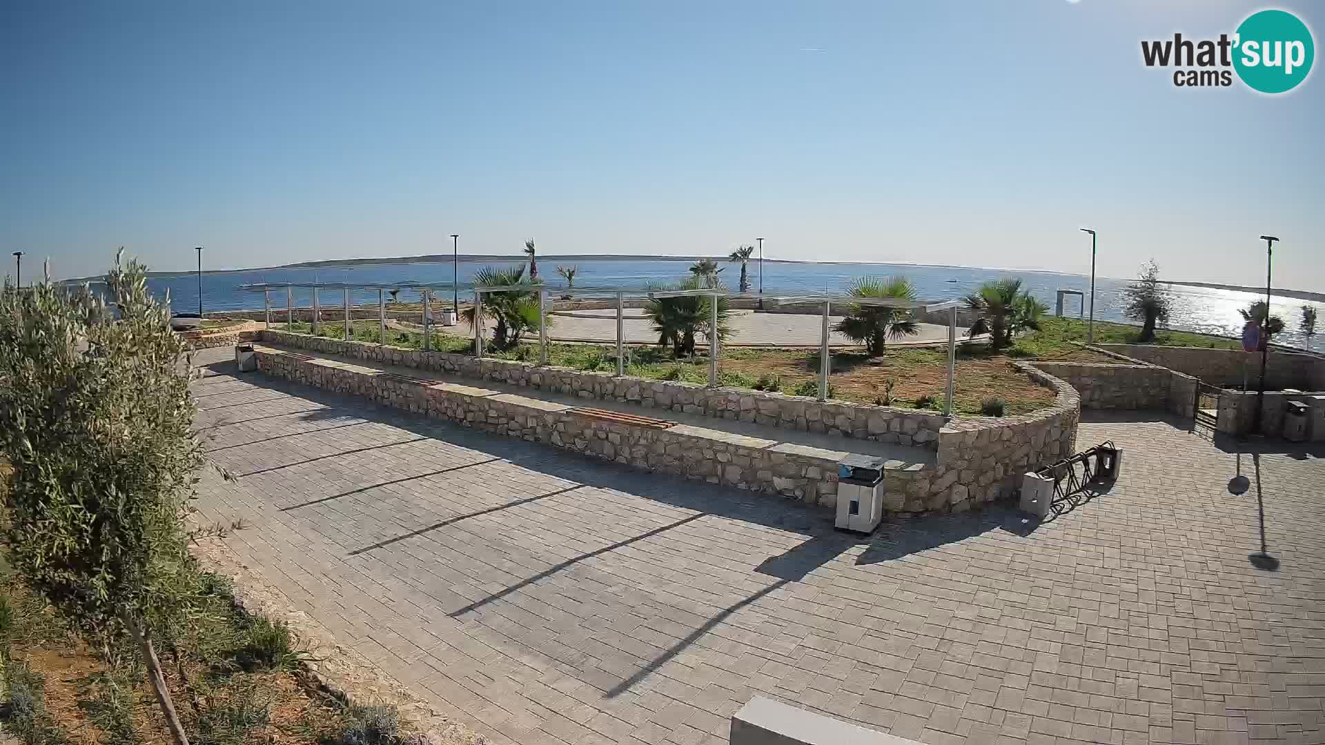 Mandre Summer Stage Webcam – Velika điga | Pag Island