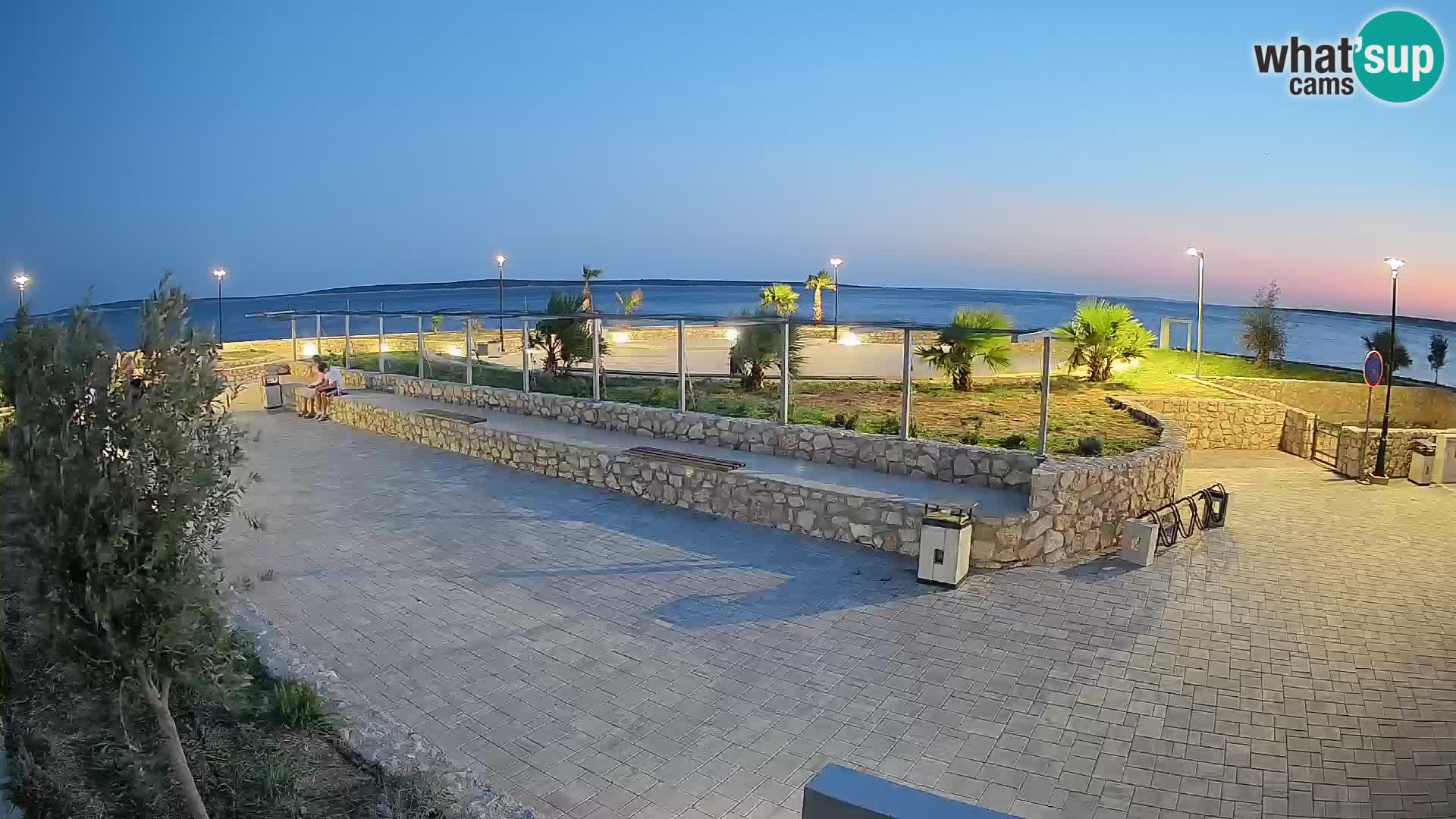 Mandre Summer Stage Webcam – Velika điga | Pag Island