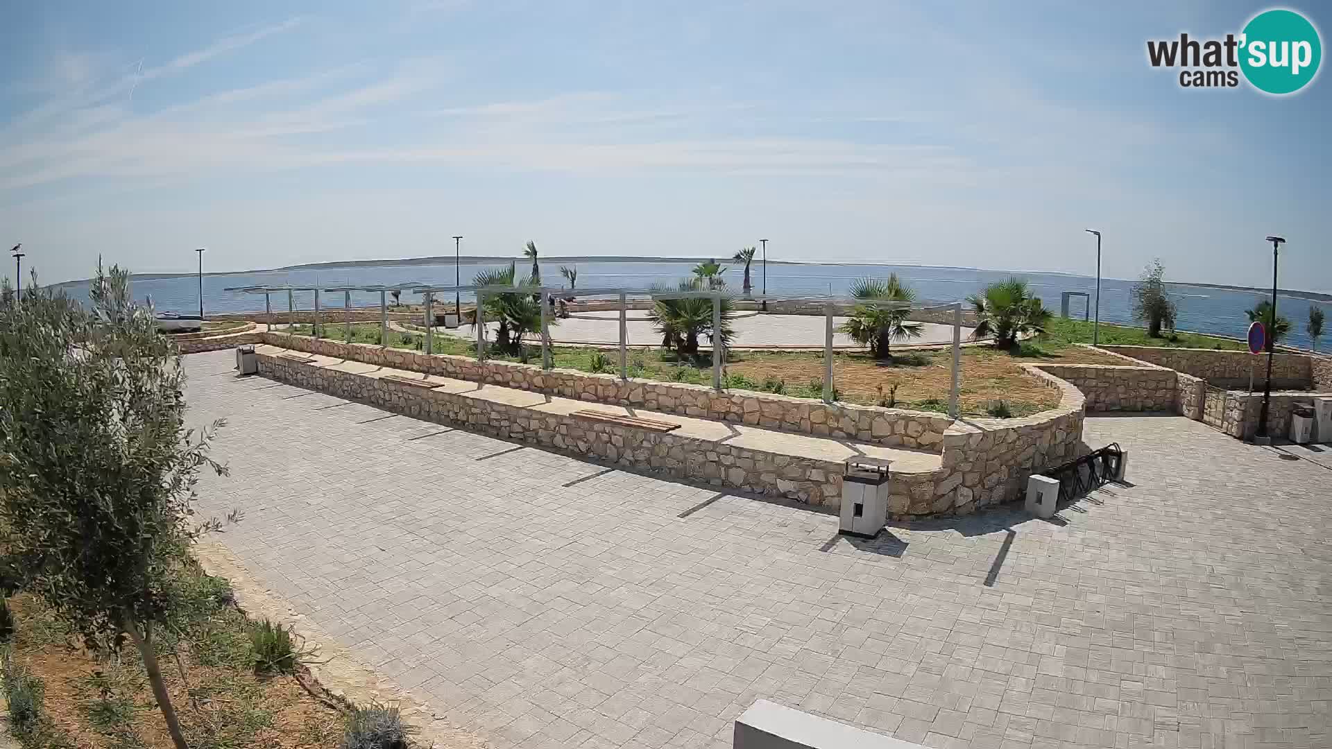 Webcam Mandre – Palco estivo Velika điga | Isola di Pag