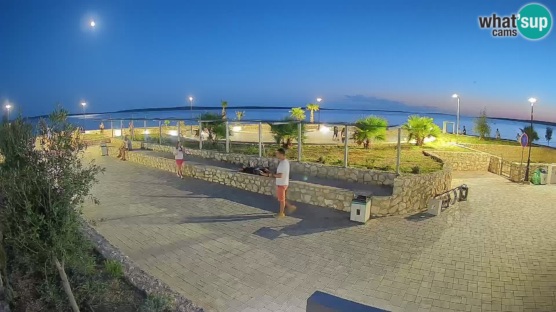 Mandre Summer Stage Webcam – Velika điga | Pag Island