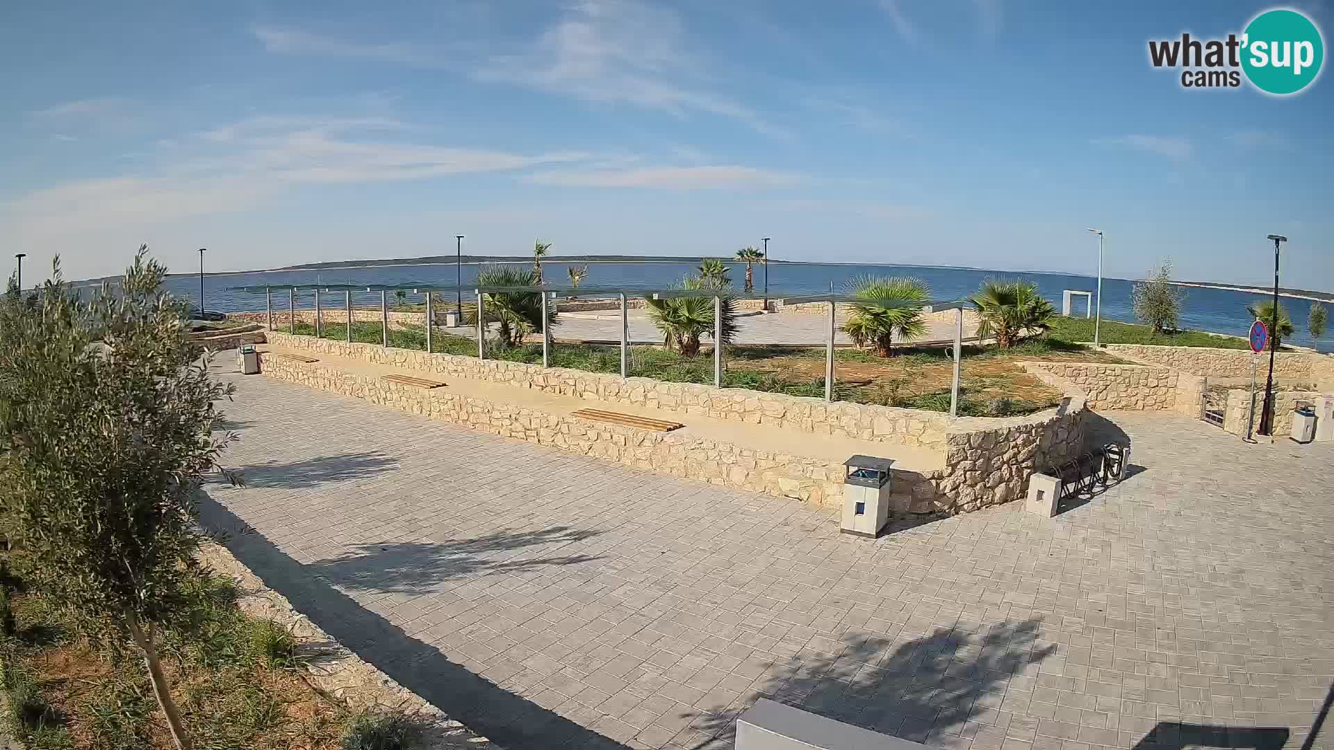 Webcam Mandre – Scène estivale Velika điga | Île de Pag