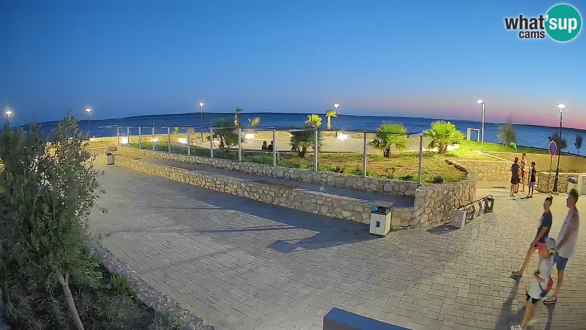 Mandre Summer Stage Webcam – Velika điga | Pag Island