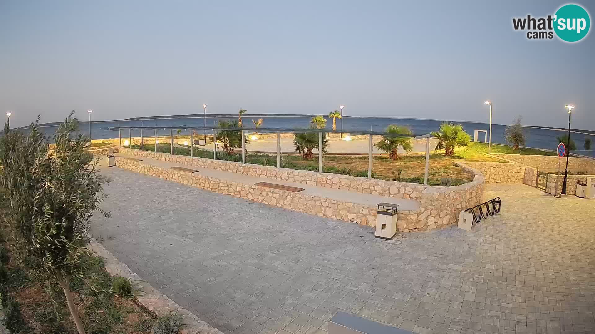 Mandre Summer Stage Webcam – Velika điga | Pag Island