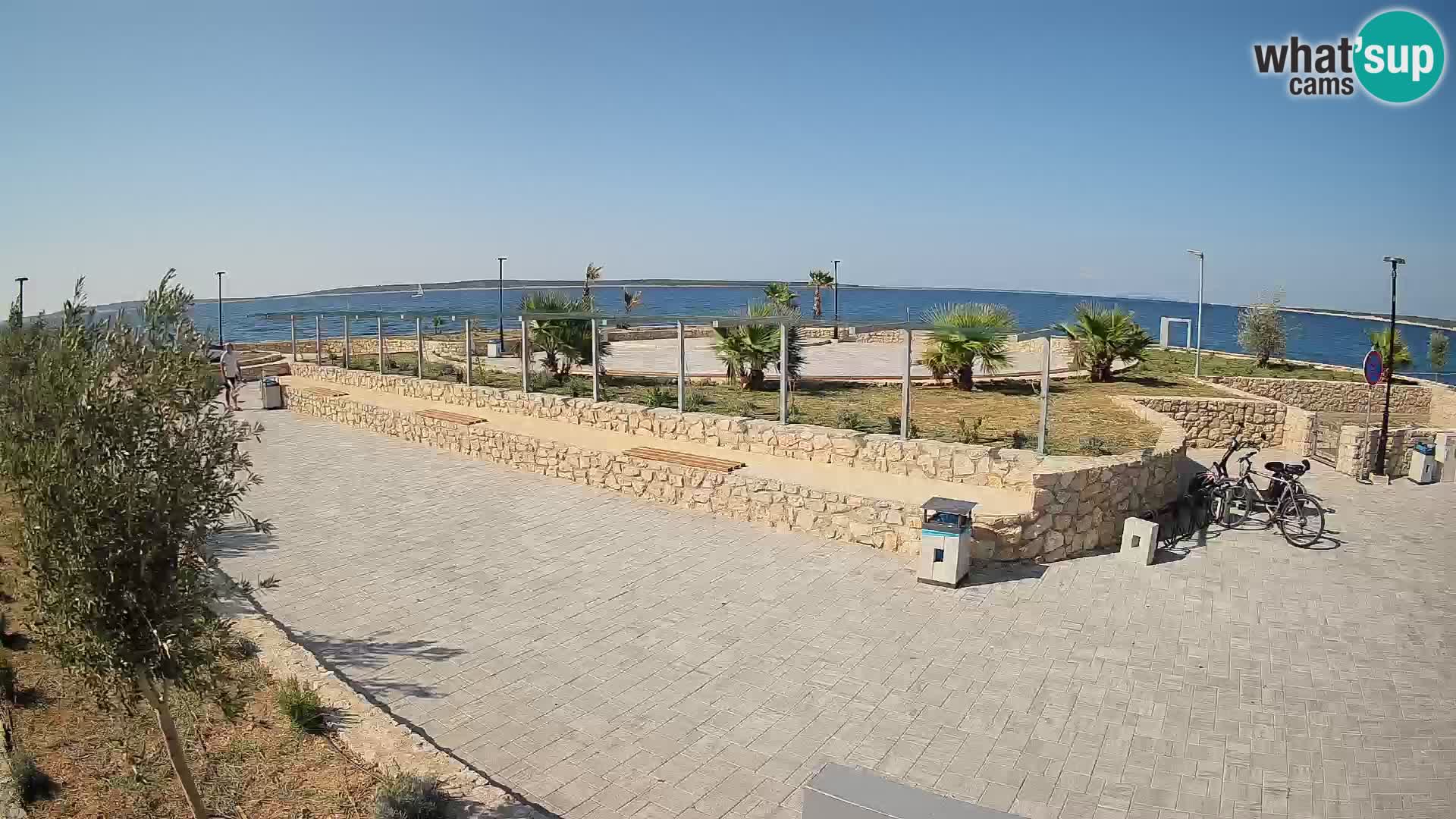 Mandre Sommerbühne Webcam – Velika điga | Insel Pag