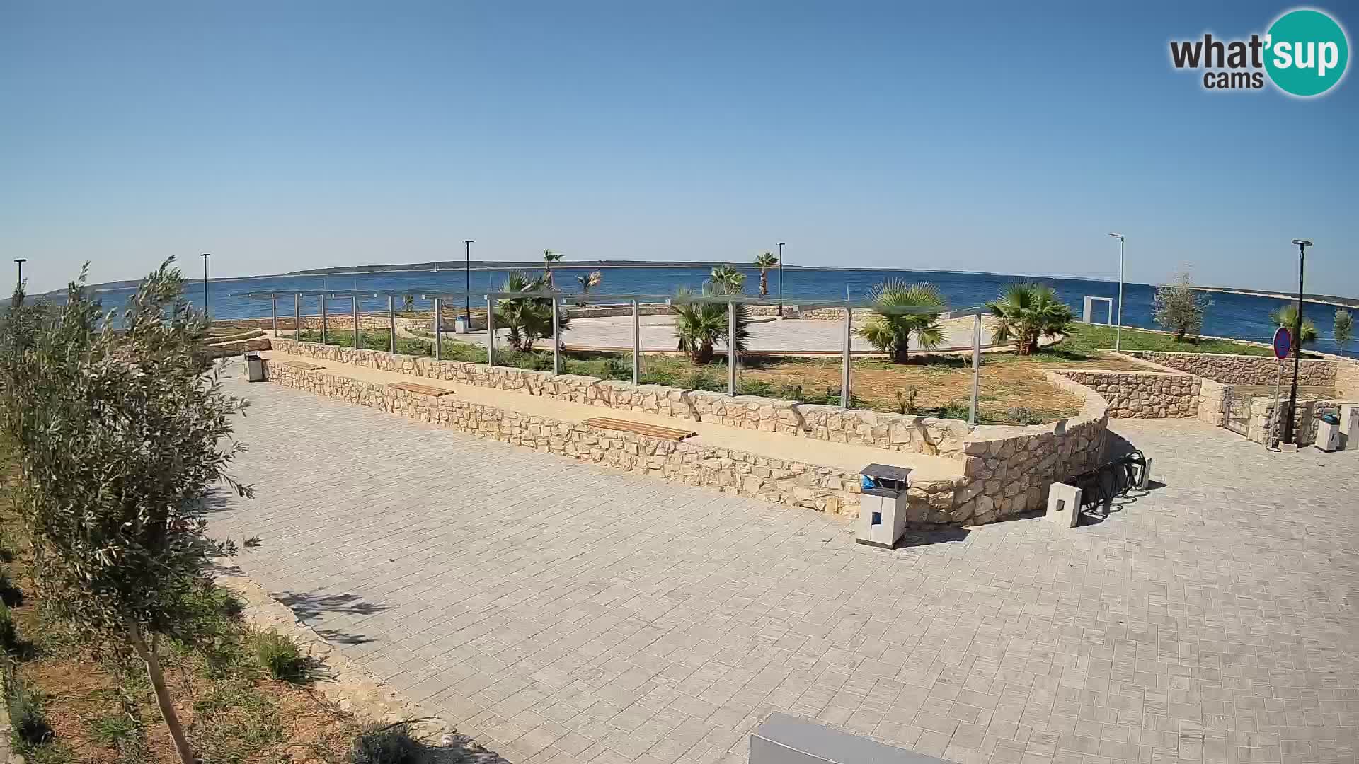Mandre Summer Stage Webcam – Velika điga | Pag Island