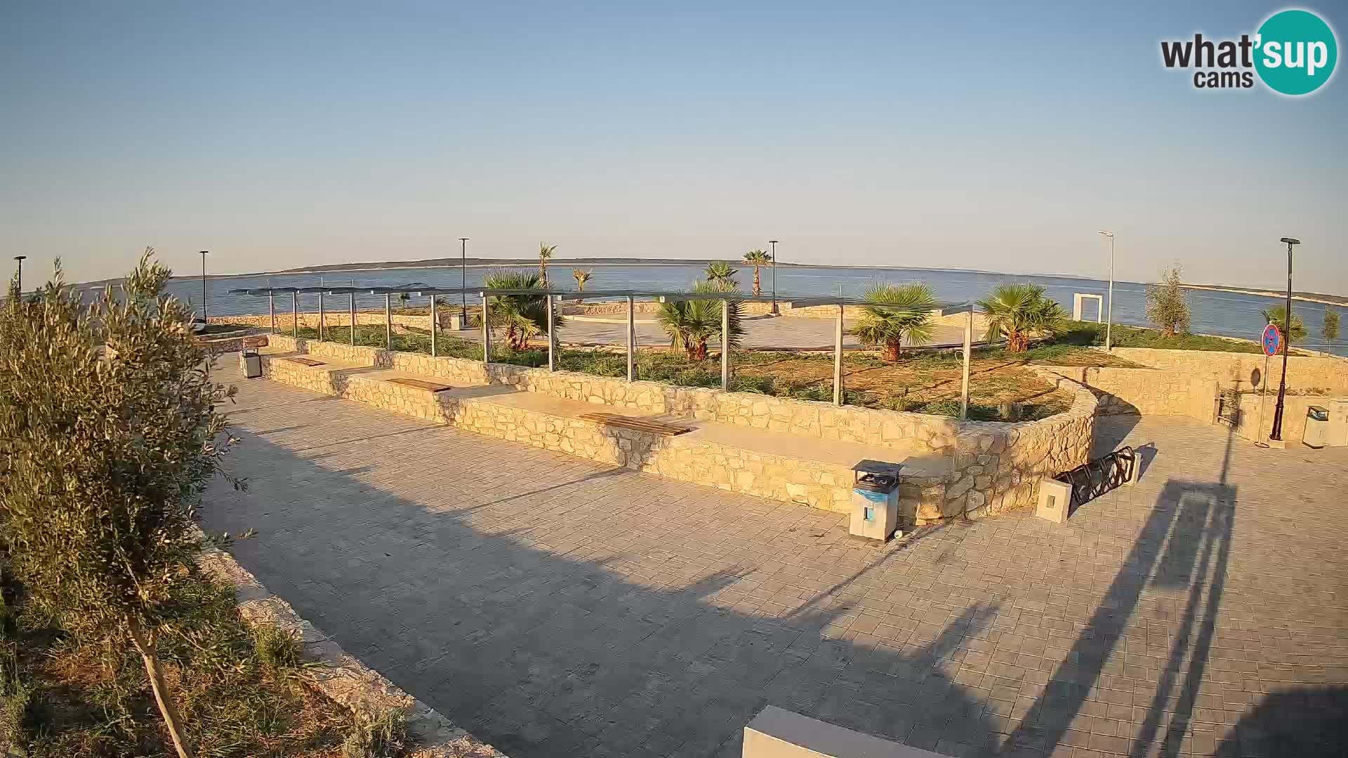 Mandre Summer Stage Webcam – Velika điga | Pag Island