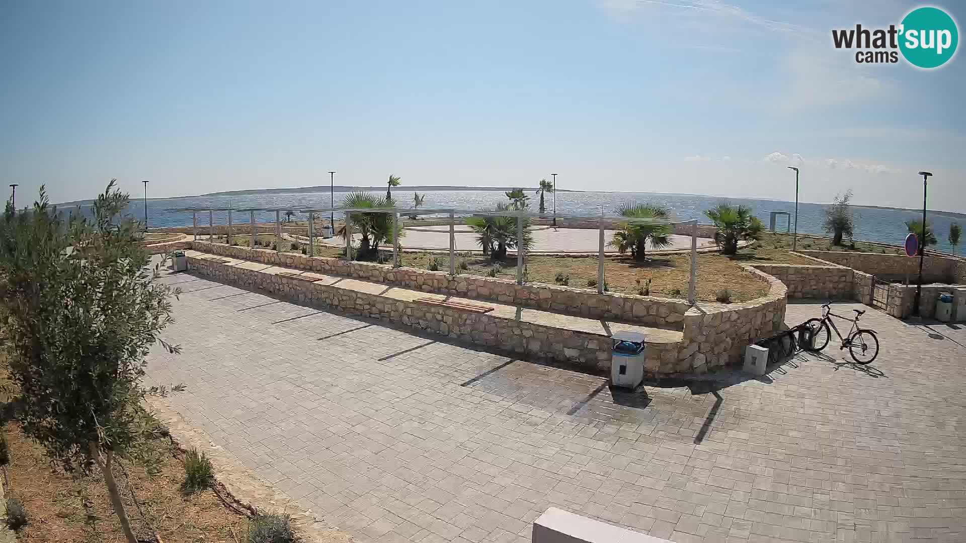 Mandre Summer Stage Webcam – Velika điga | Pag Island