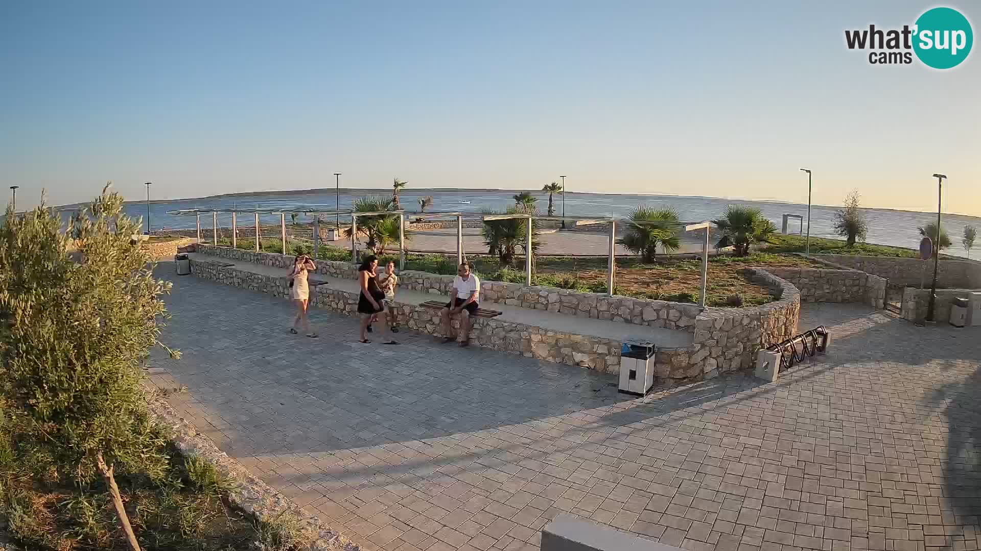 Mandre Summer Stage Webcam – Velika điga | Pag Island