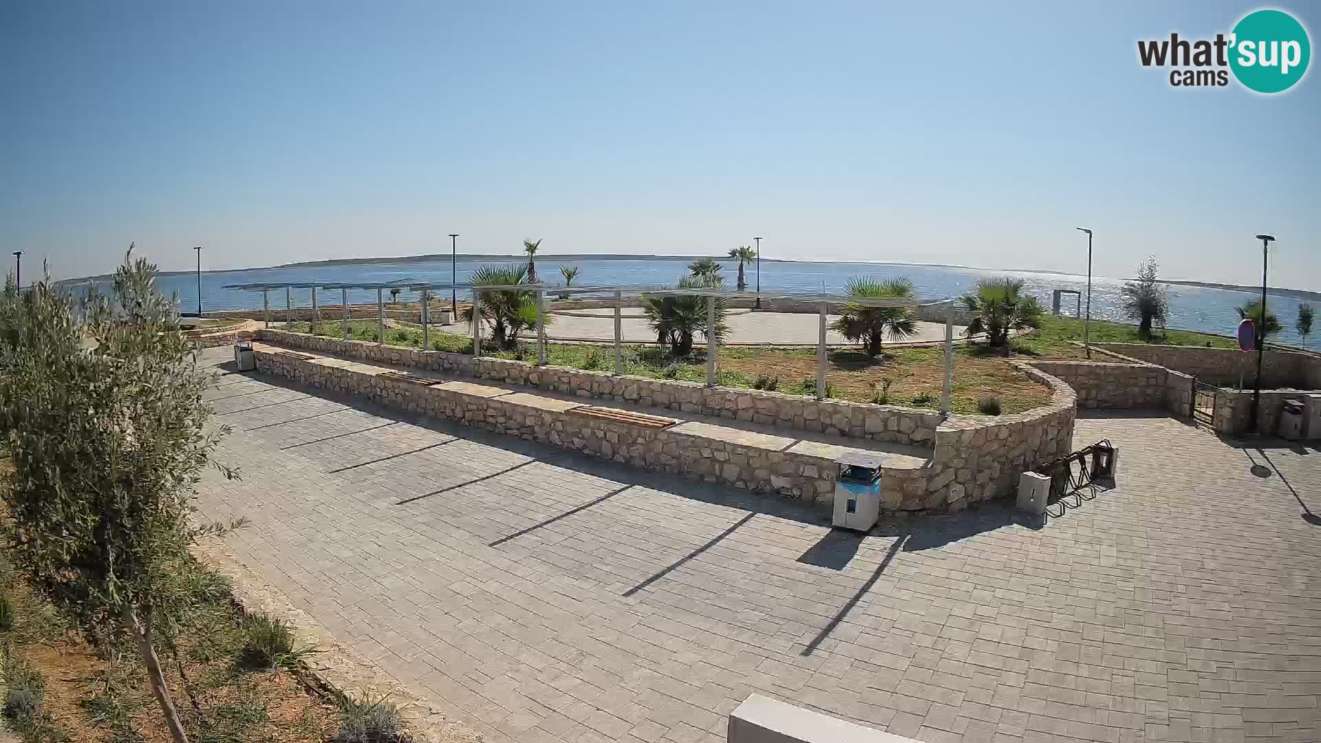 Mandre Summer Stage Webcam – Velika điga | Pag Island