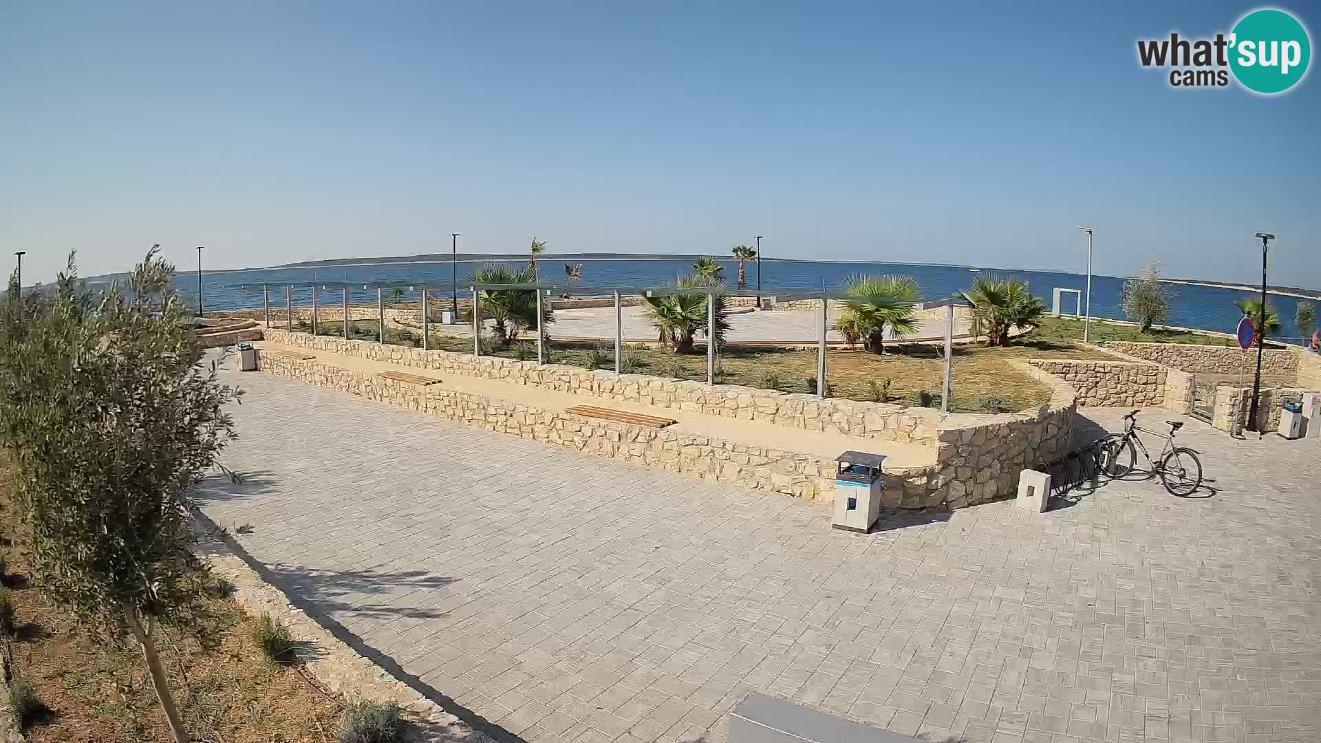Mandre Summer Stage Webcam – Velika điga | Pag Island