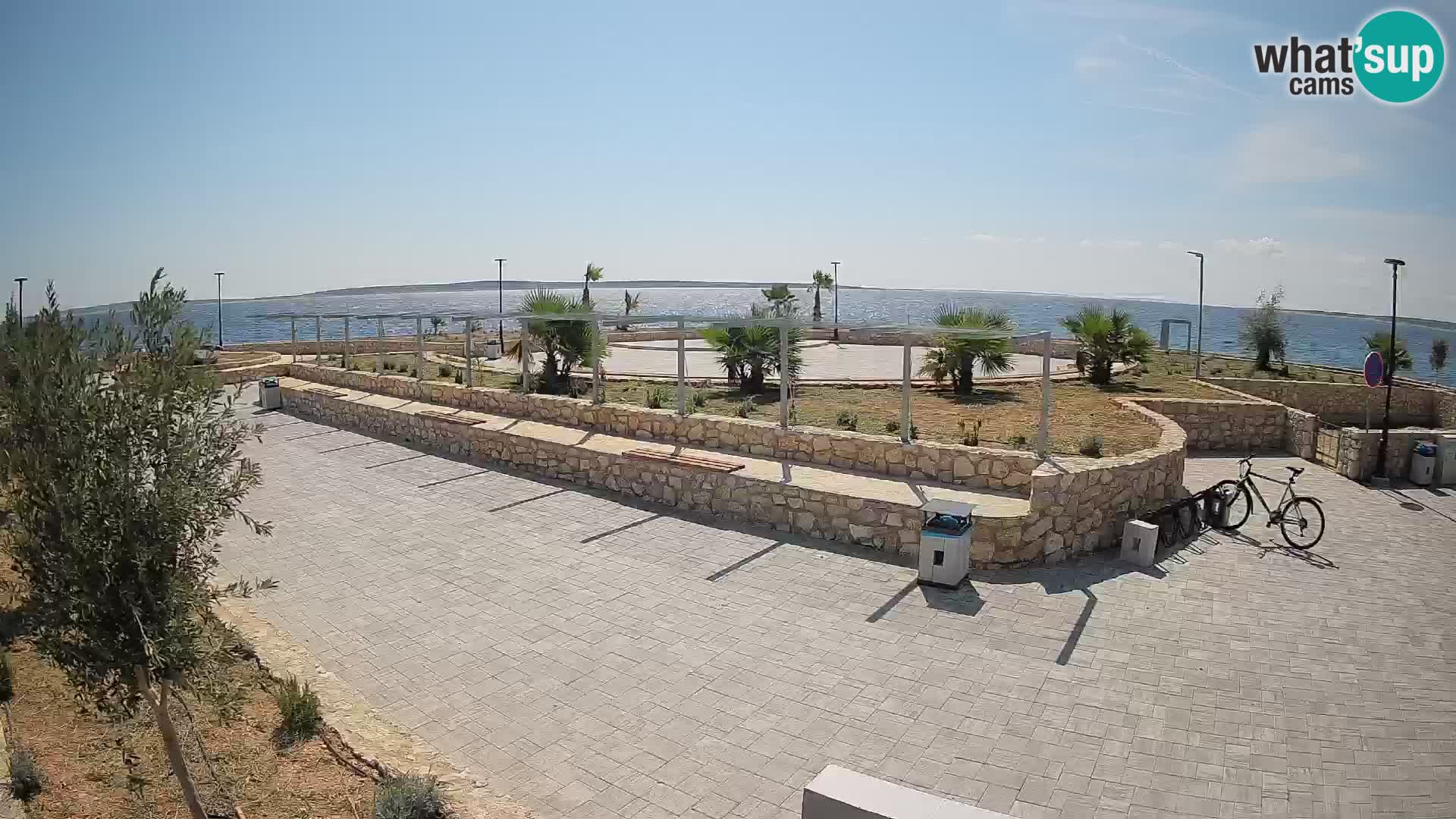 Webcam Mandre – Scène estivale Velika điga | Île de Pag
