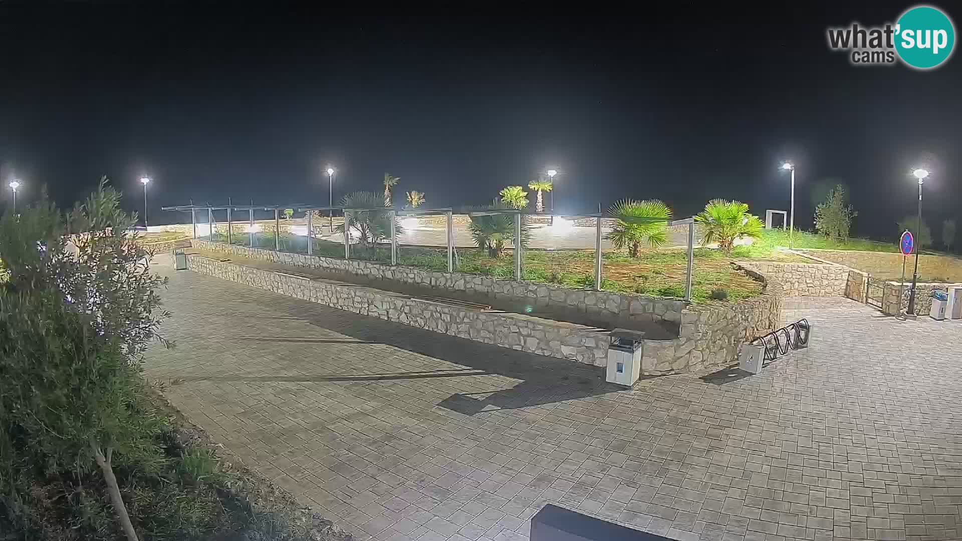 Mandre Summer Stage Webcam – Velika điga | Pag Island