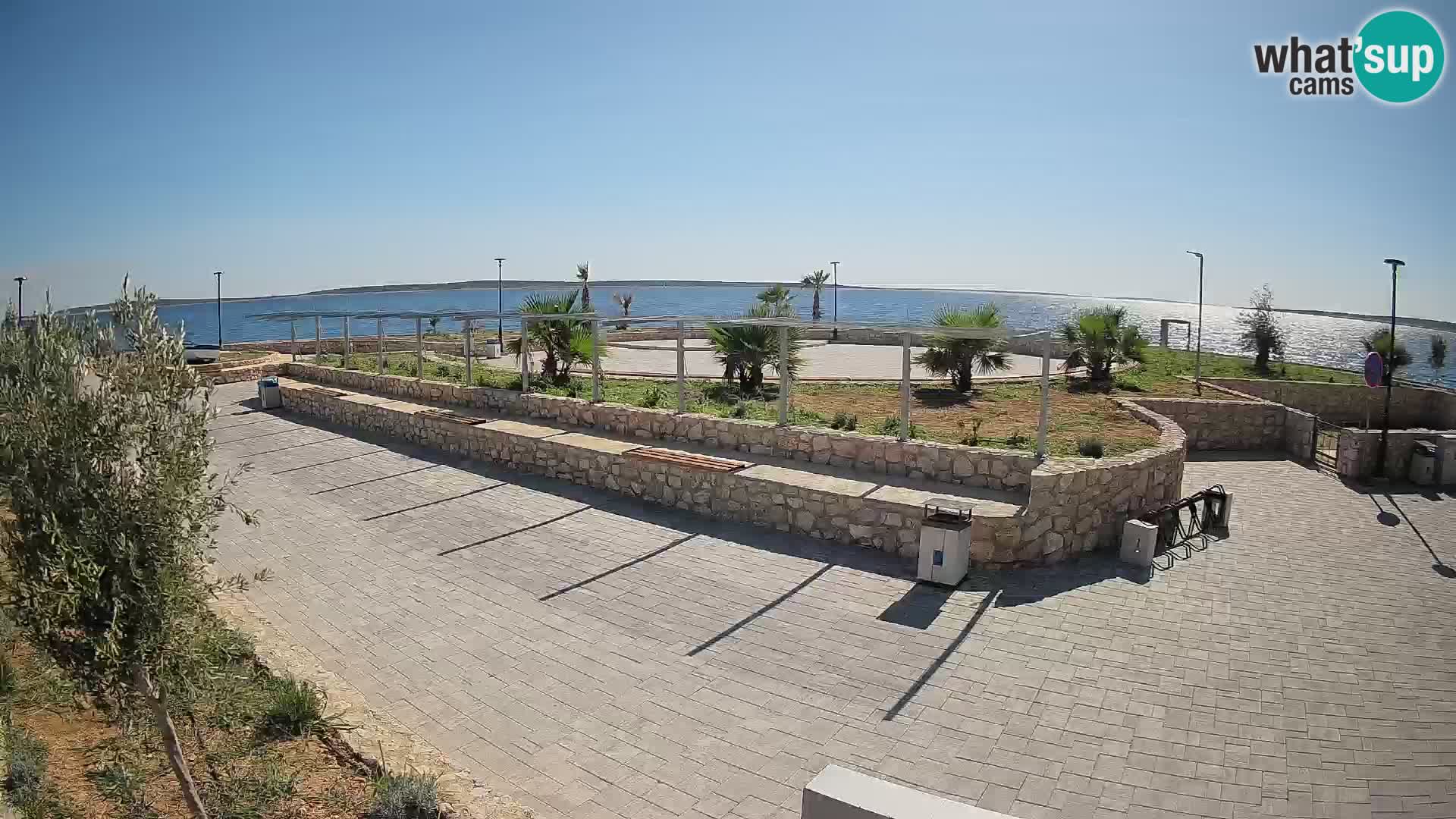Mandre Summer Stage Webcam – Velika điga | Pag Island