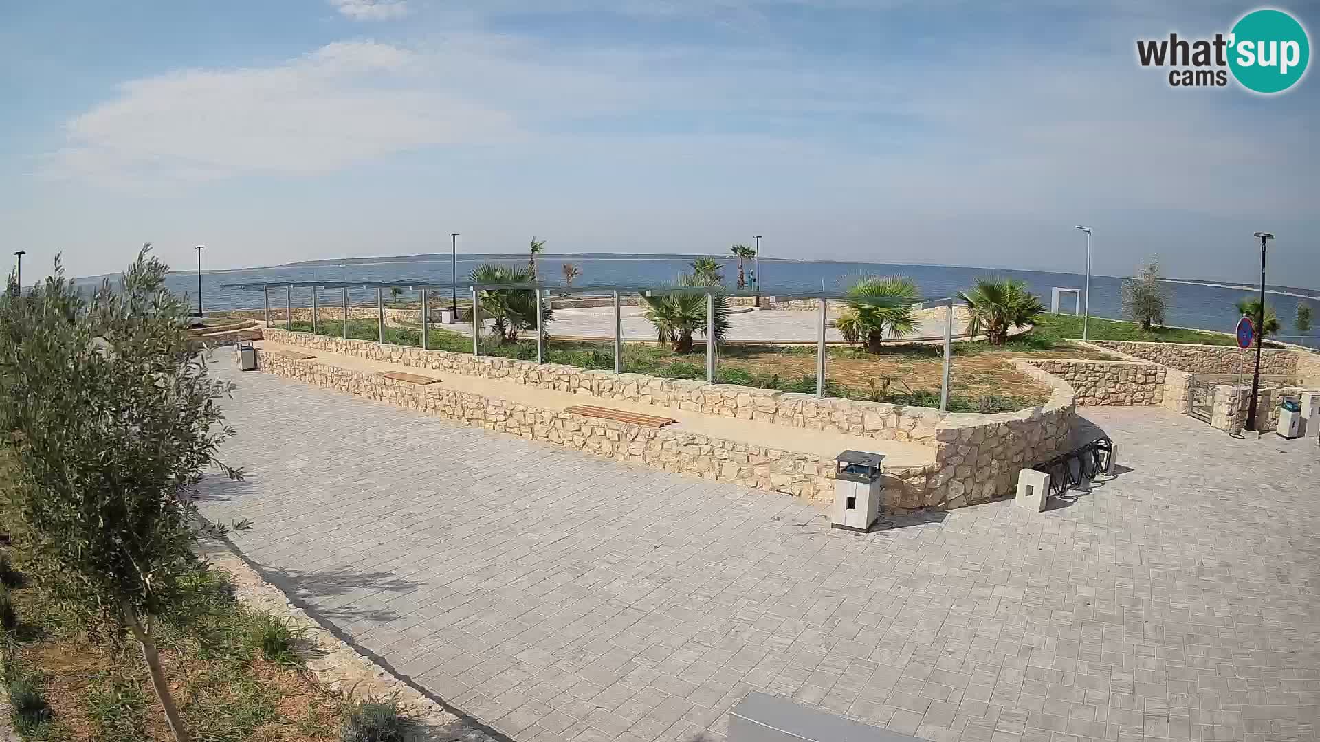 Mandre Summer Stage Webcam – Velika điga | Pag Island