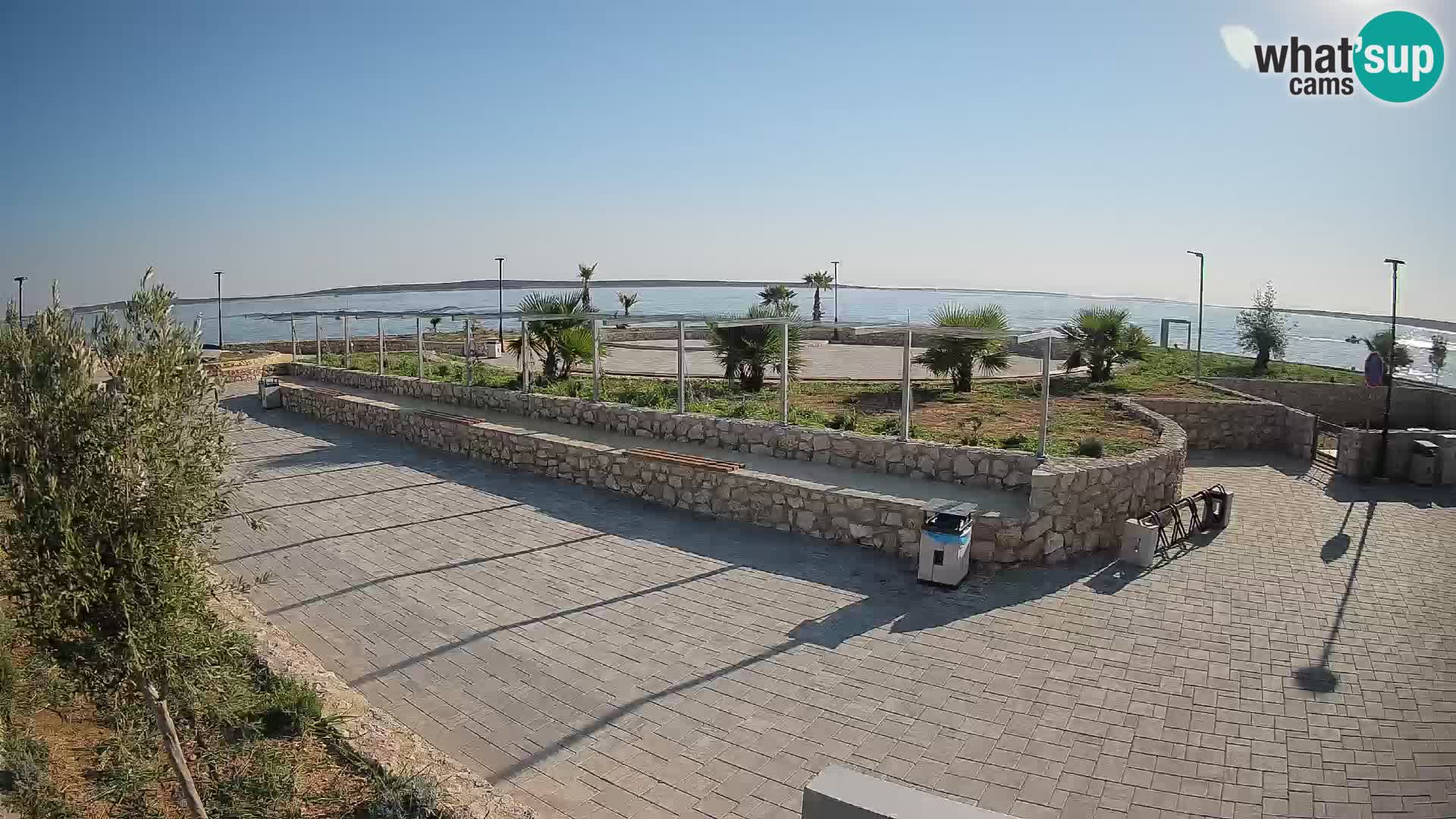 Mandre Summer Stage Webcam – Velika điga | Pag Island