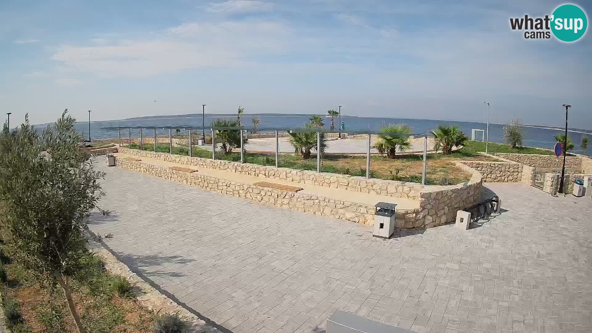 Mandre Summer Stage Webcam – Velika điga | Pag Island
