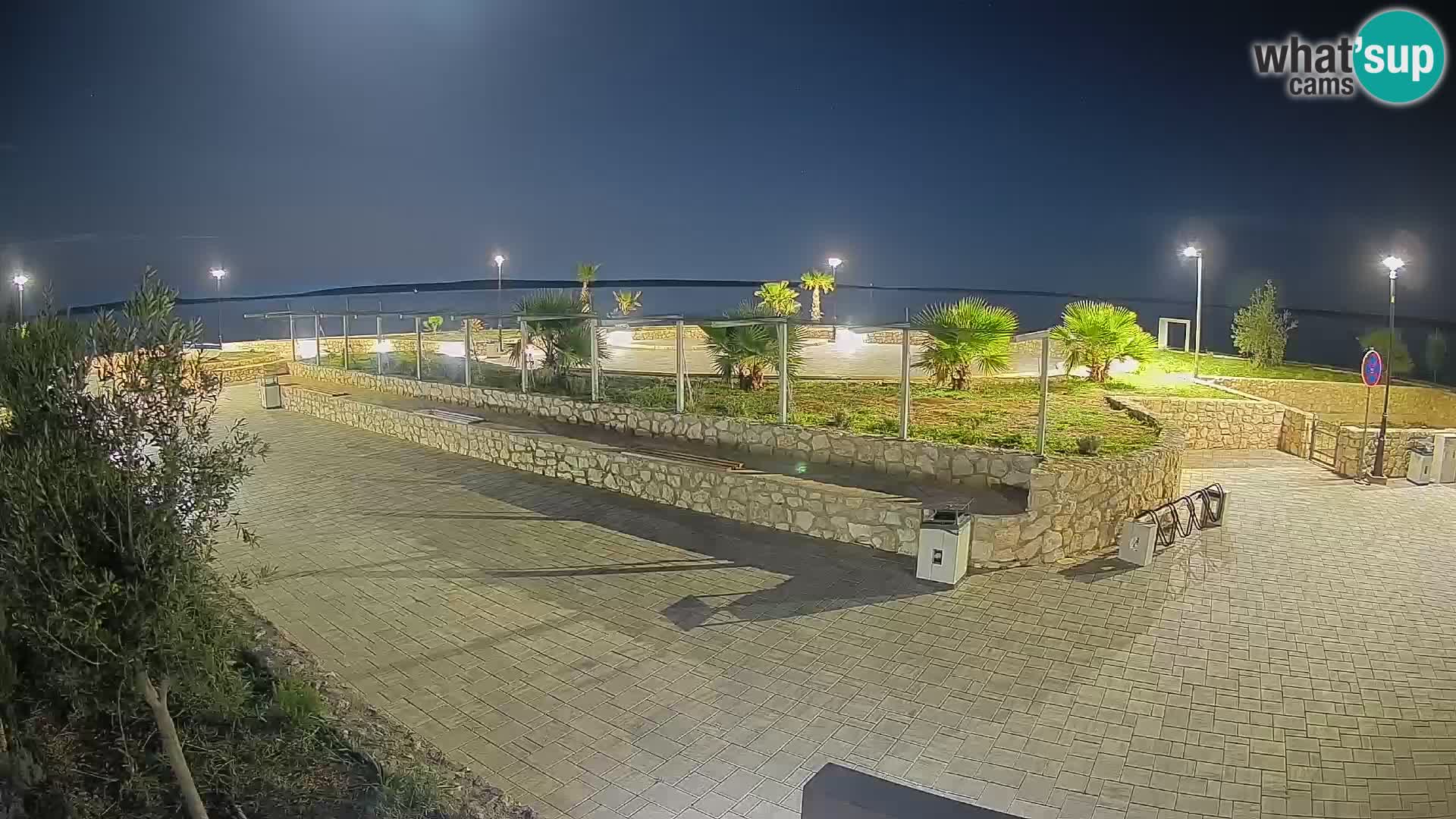 Webcam Mandre – Escenario de verano Velika điga | Isla de Pag