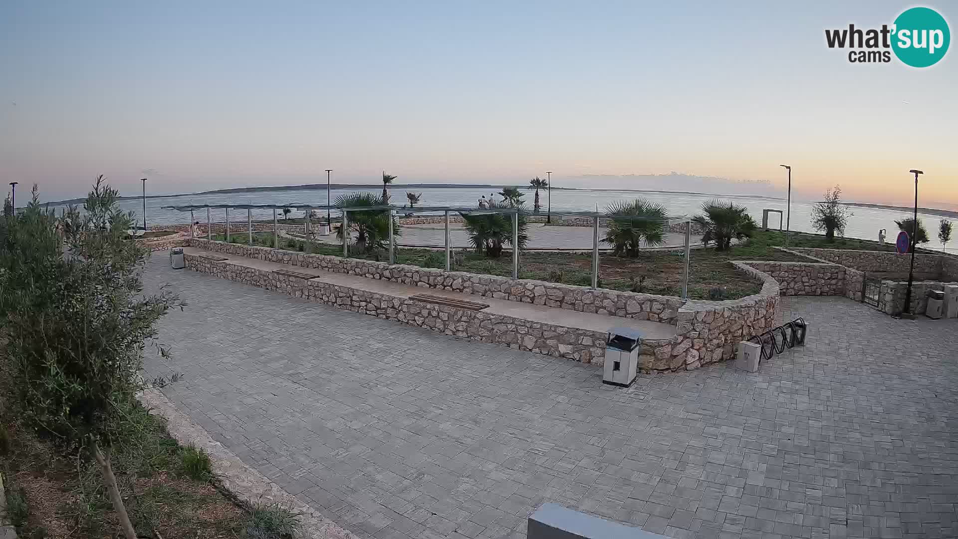 Mandre Summer Stage Webcam – Velika điga | Pag Island
