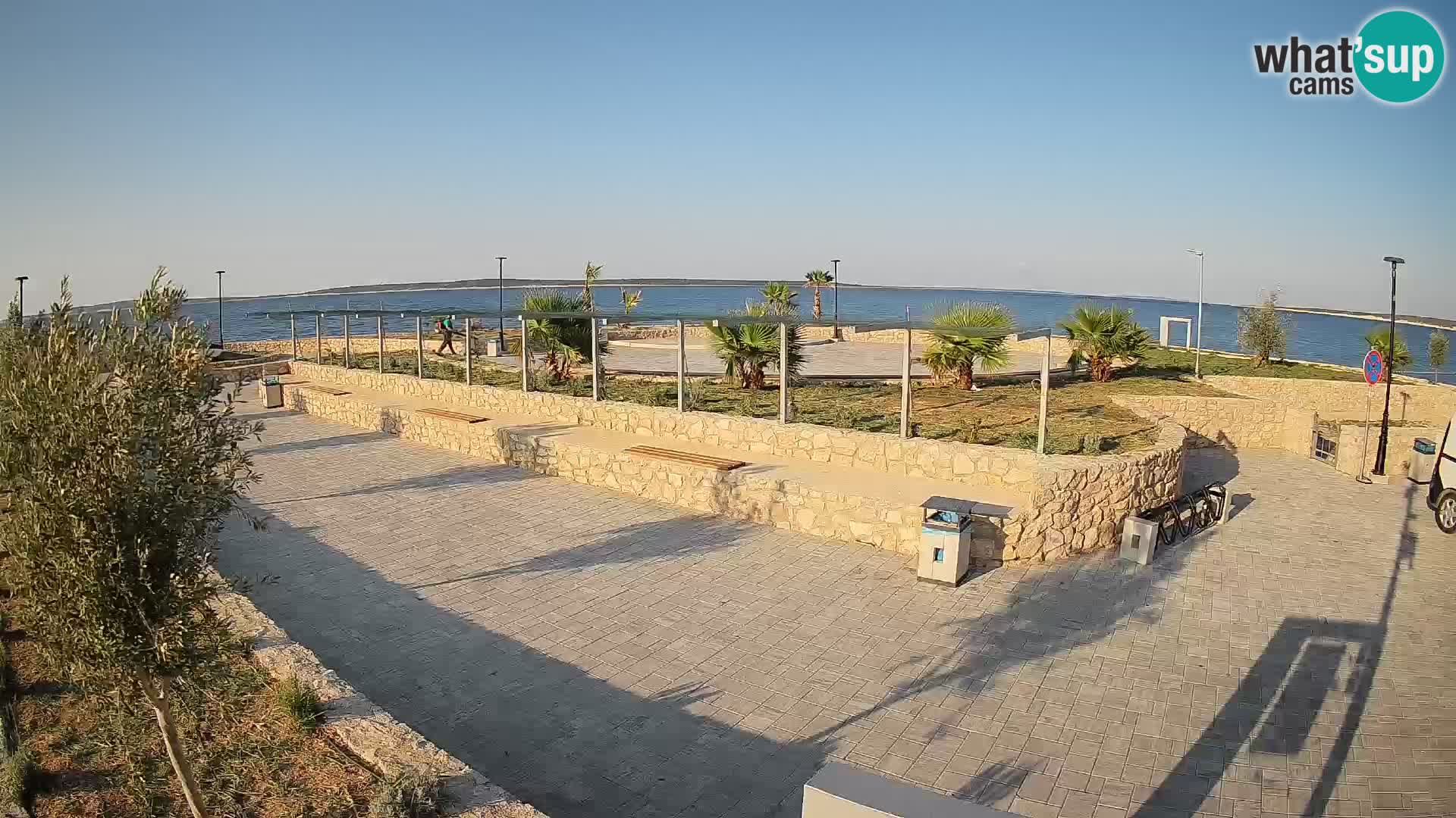 Mandre Sommerbühne Webcam – Velika điga | Insel Pag