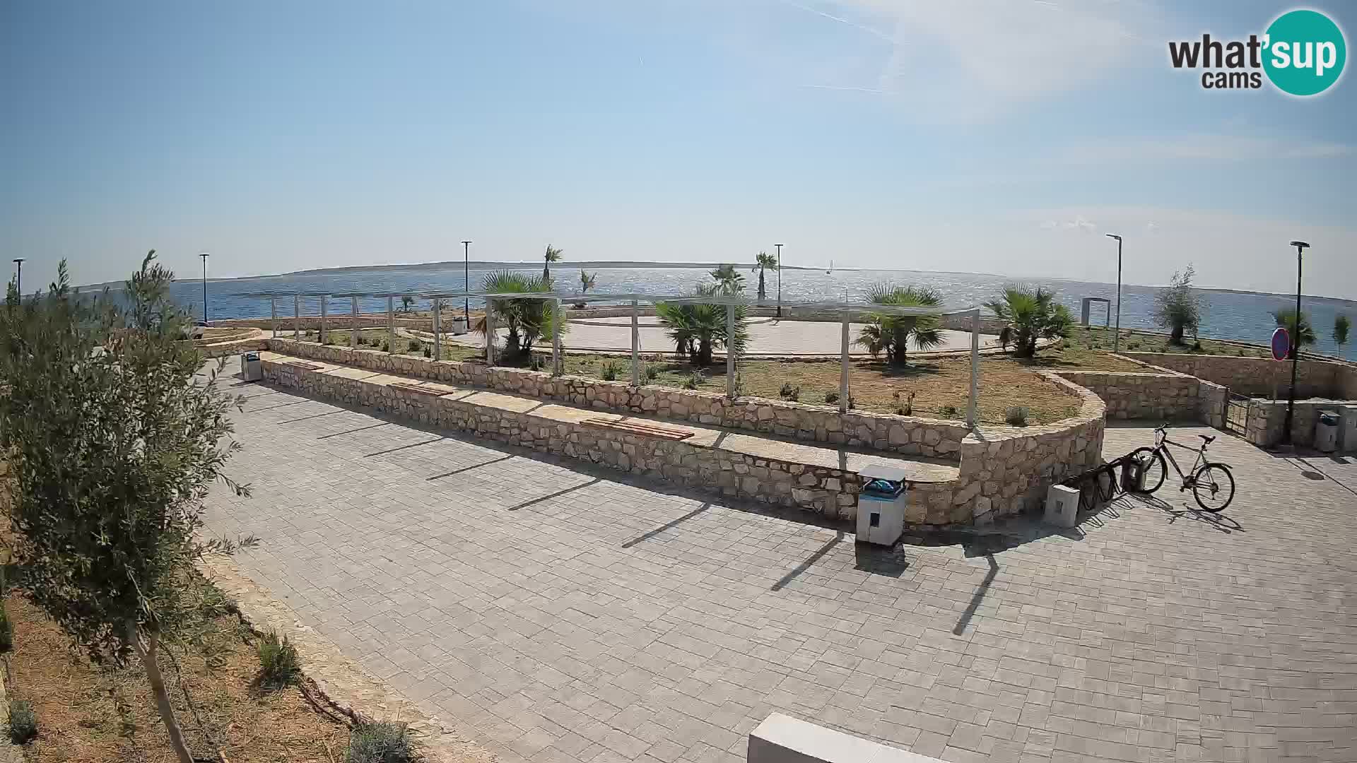 Webcam Mandre – Palco estivo Velika điga | Isola di Pag